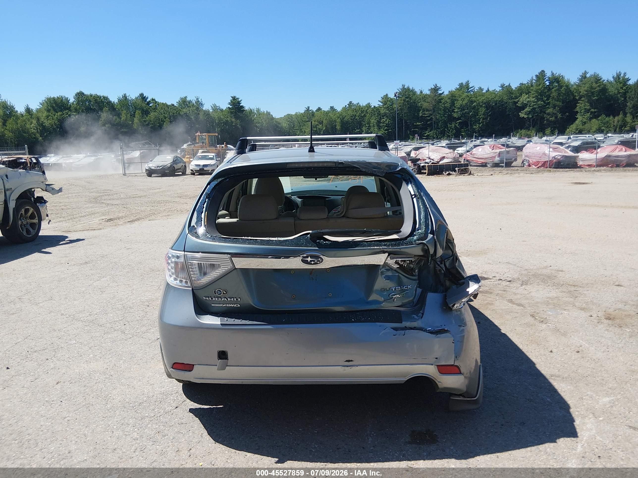 2010 Subaru Impreza Outback Sport   Blue vin: JF1GH6D61AH806804