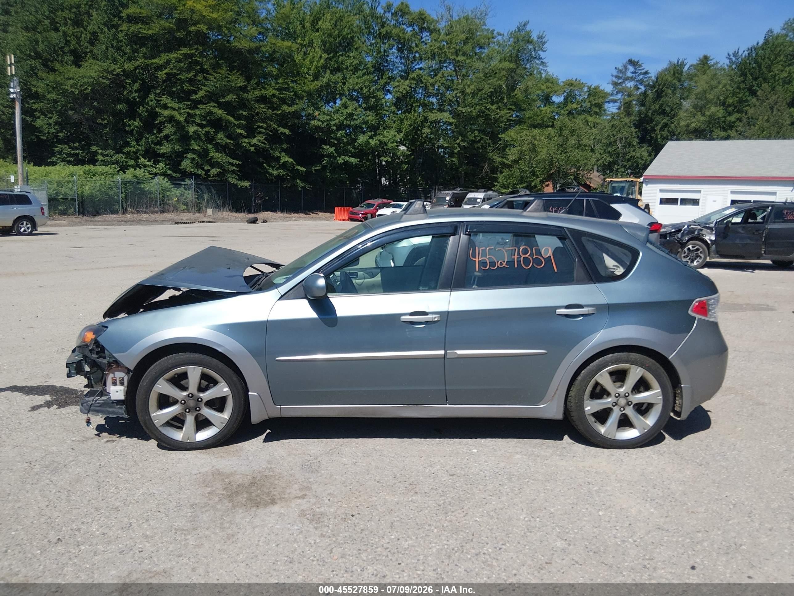 2010 Subaru Impreza Outback Sport   Blue vin: JF1GH6D61AH806804