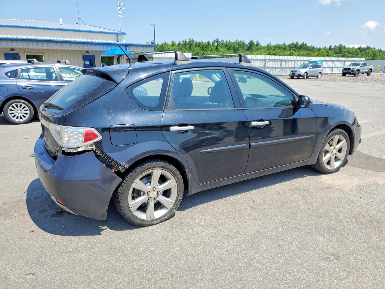 2010 Subaru Impreza Outback Sport Black vin: JF1GH6D61AH818693