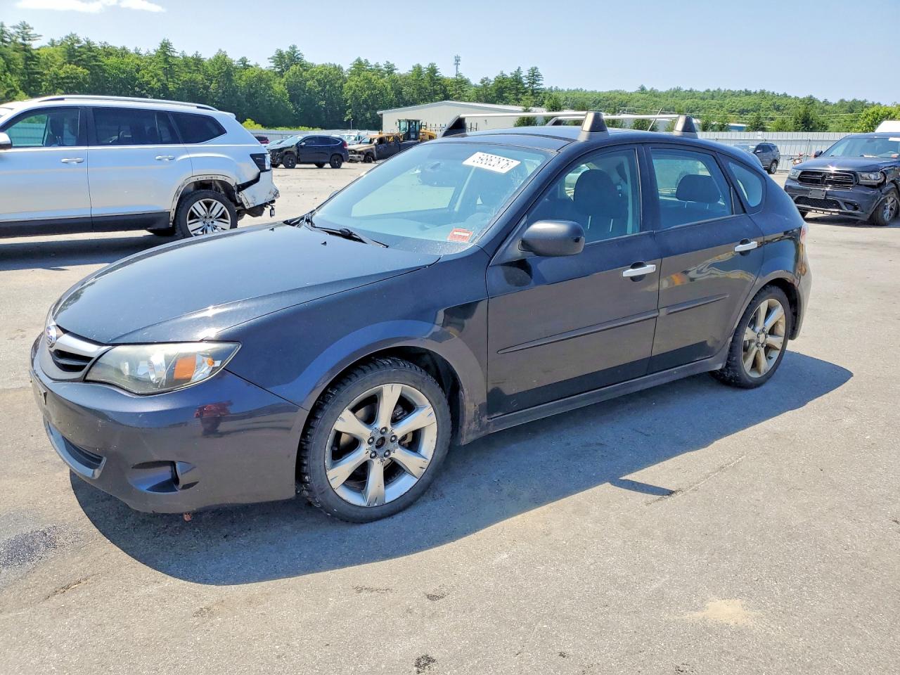 2010 Subaru Impreza Outback Sport Black vin: JF1GH6D61AH818693