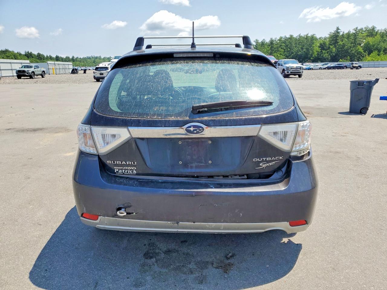 2010 Subaru Impreza Outback Sport Black vin: JF1GH6D61AH818693