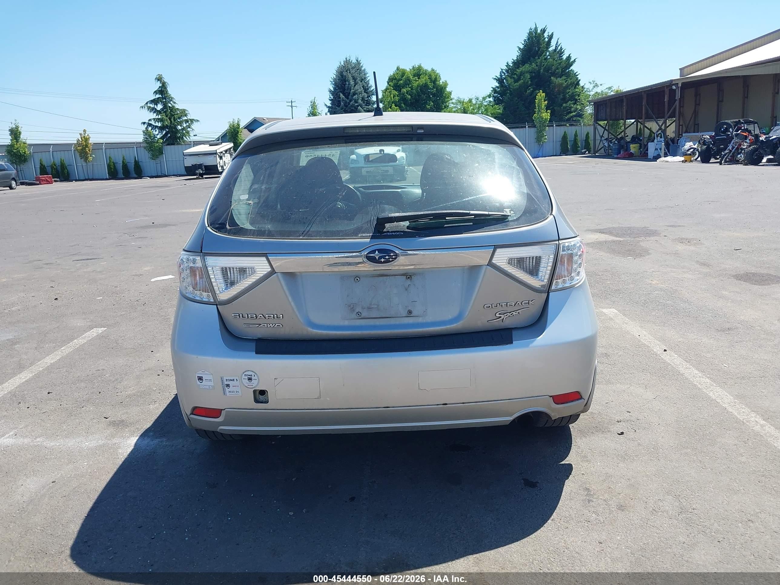 2011 Subaru Impreza Outback Sport   Silver vin: JF1GH6D61BG809872