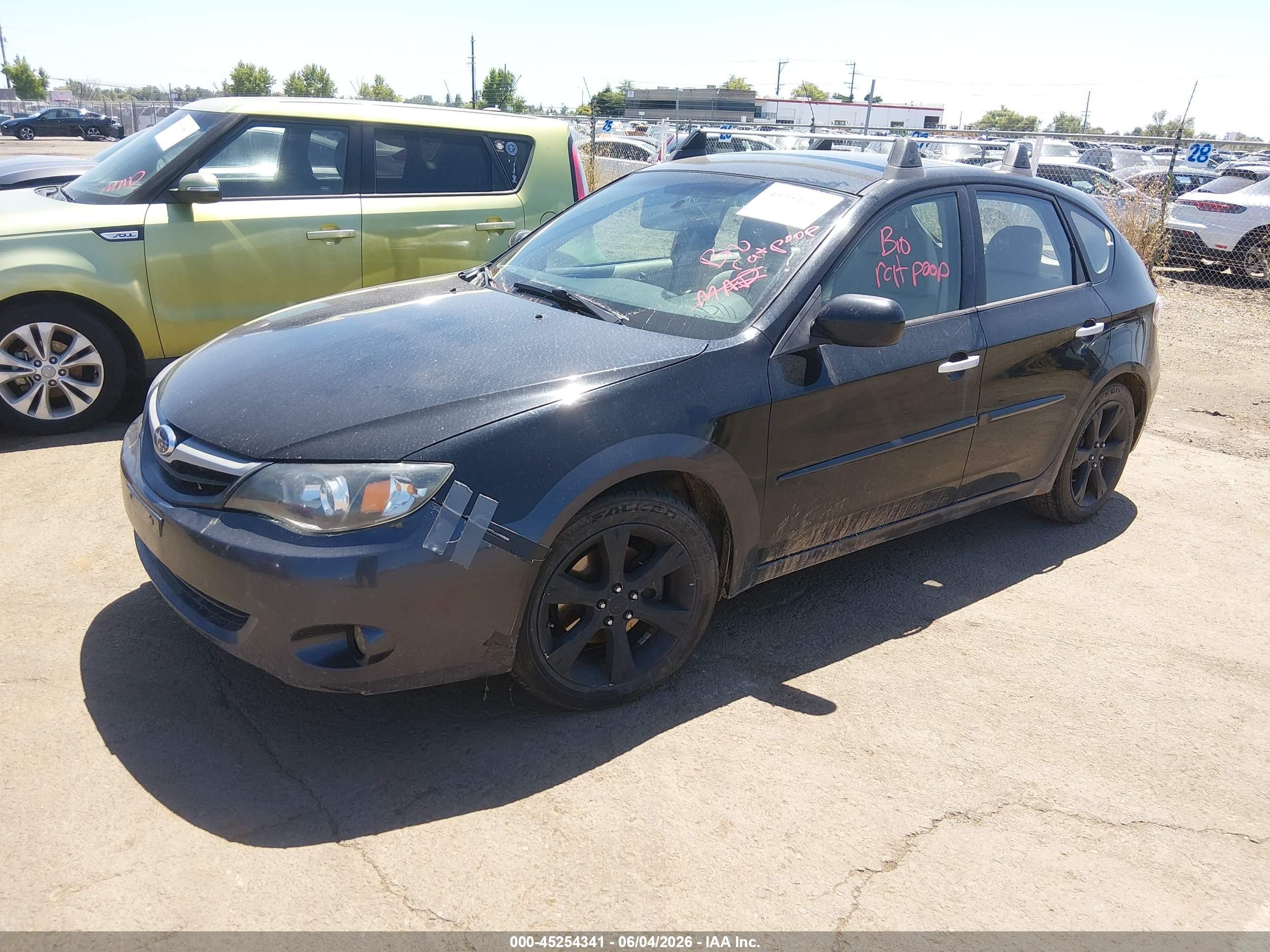 2011 Subaru Impreza Outback Sport   Black vin: JF1GH6D61BH801779