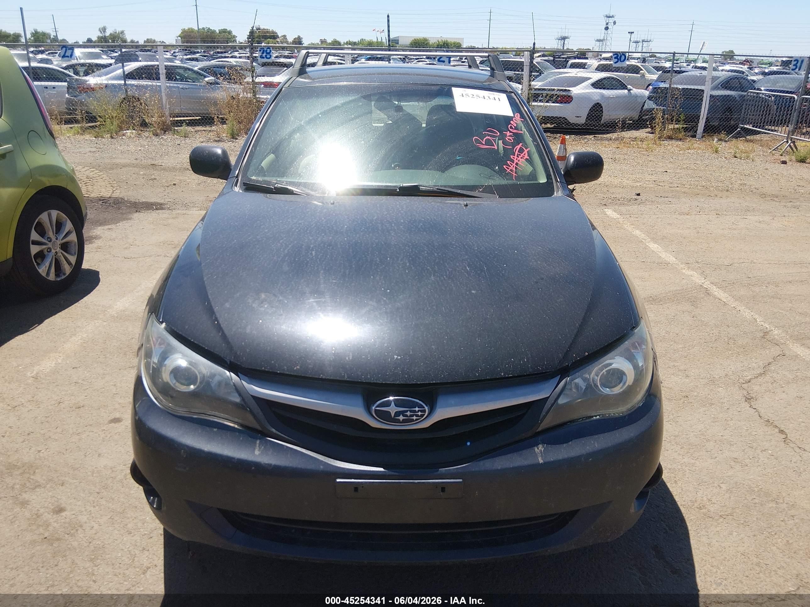 2011 Subaru Impreza Outback Sport   Black vin: JF1GH6D61BH801779