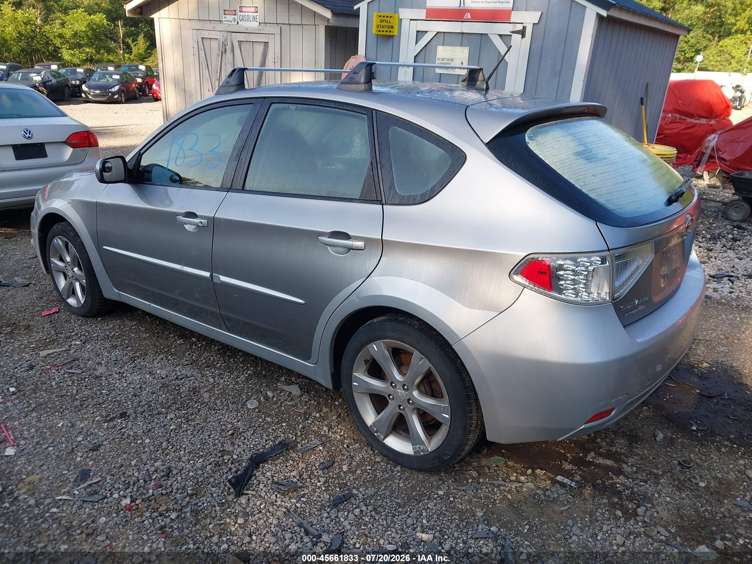 2011 Subaru Impreza Outback Sport   Silver vin: JF1GH6D61BH803662
