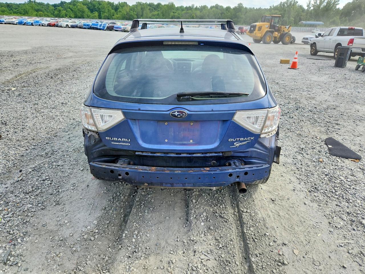 2011 Subaru Impreza Outback Sport Blue vin: JF1GH6D61BH803693