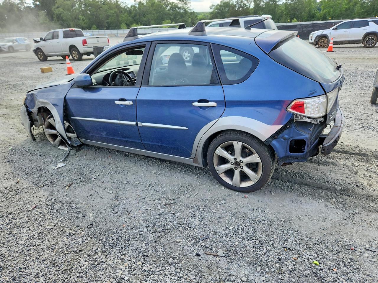 2011 Subaru Impreza Outback Sport Blue vin: JF1GH6D61BH803693