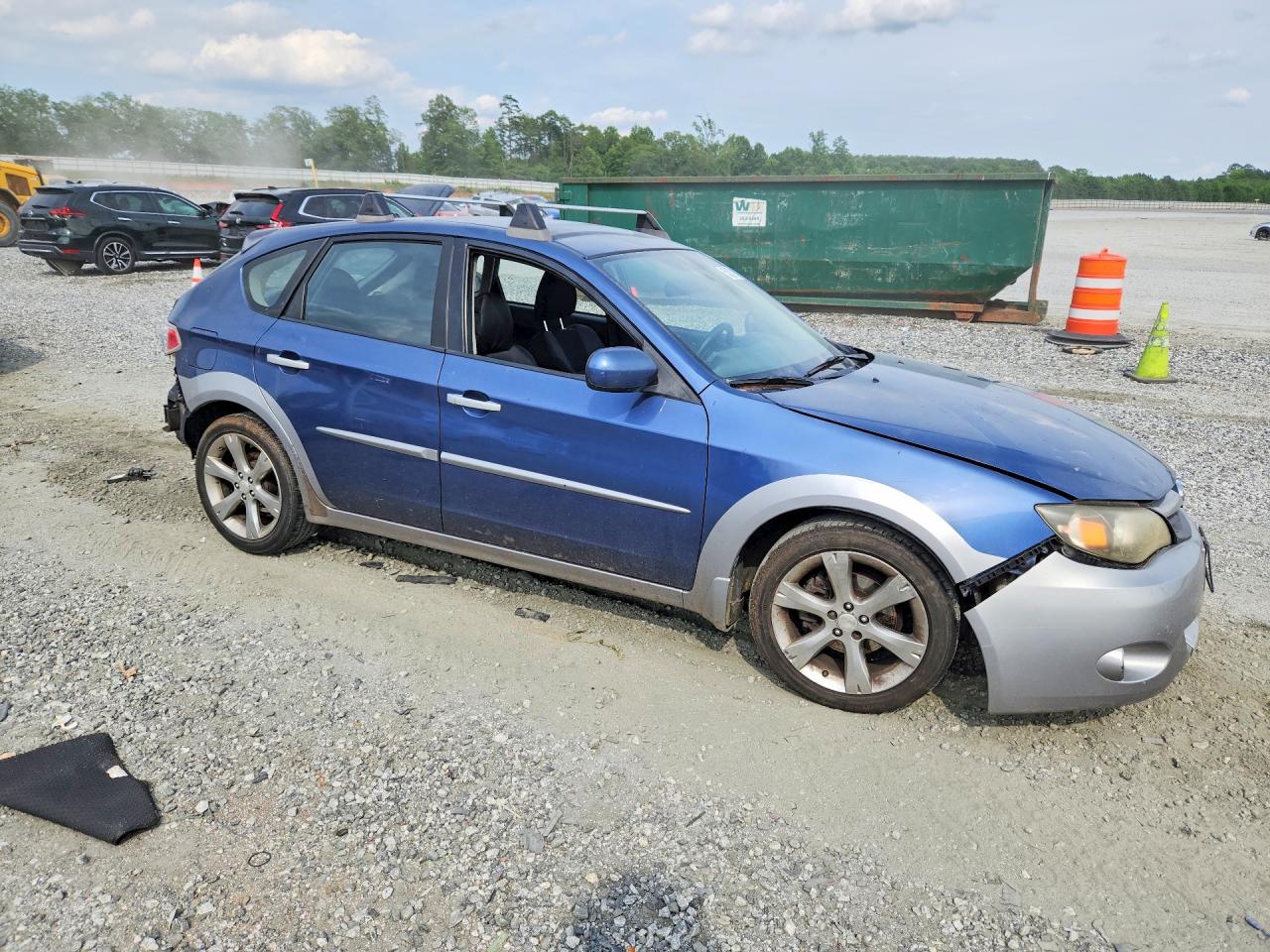 2011 Subaru Impreza Outback Sport Blue vin: JF1GH6D61BH803693