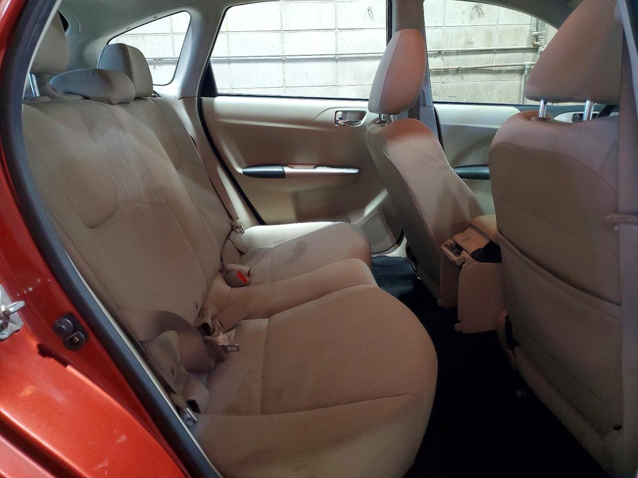 2010 Subaru Impreza Outback Sport Оранжевый vin: JF1GH6D62AH801868