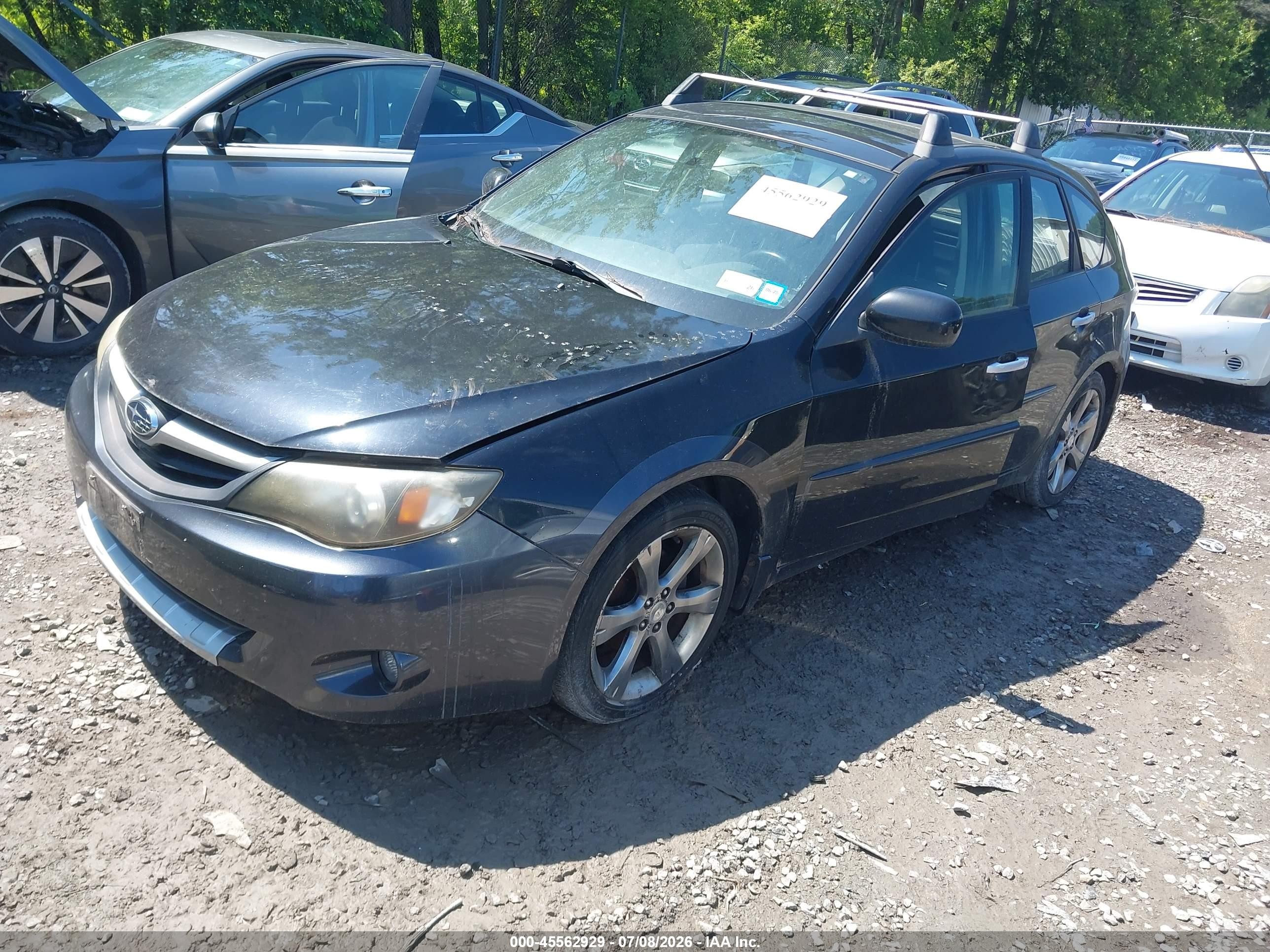 2010 Subaru Impreza Outback Sport   Black vin: JF1GH6D62AH803541