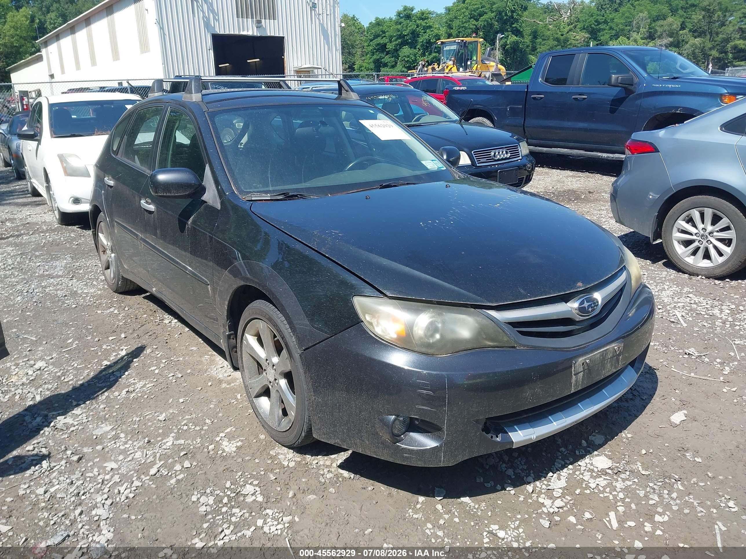 2010 Subaru Impreza Outback Sport   Black vin: JF1GH6D62AH803541