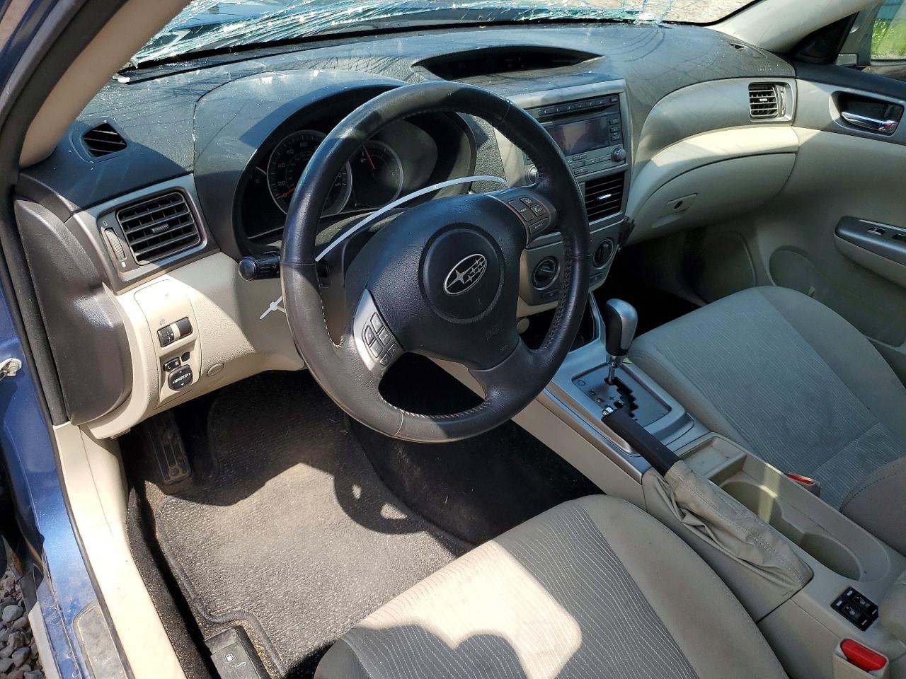2010 Subaru Impreza Outback Sport Blue vin: JF1GH6D62AH827452