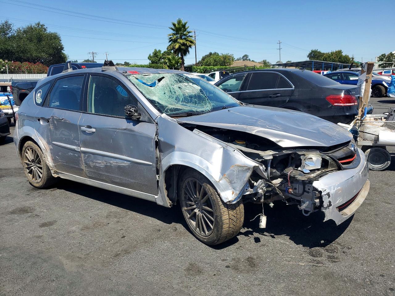 2011 Subaru Impreza Outback Sport Silver vin: JF1GH6D62BG804048