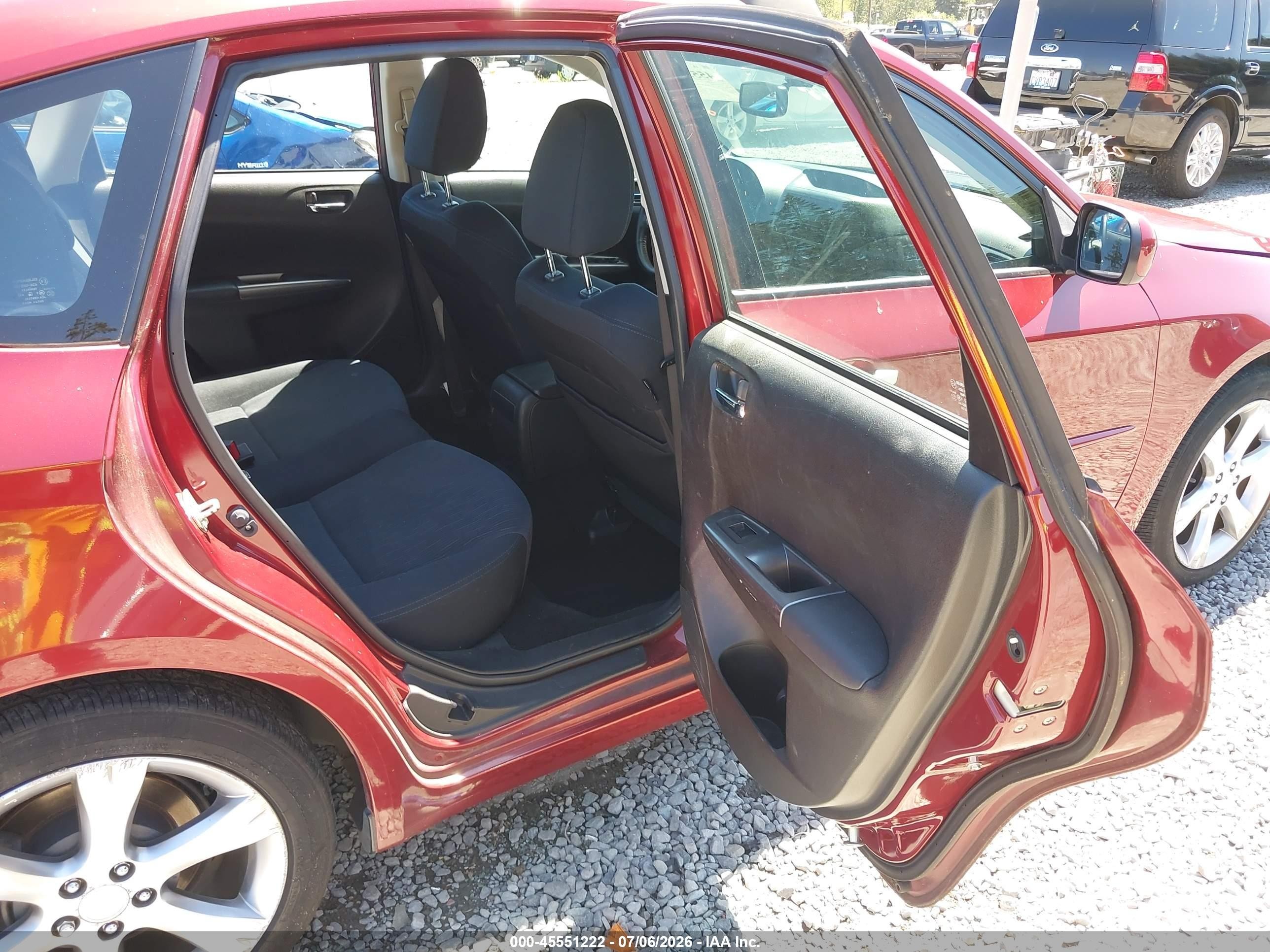 2011 Subaru Impreza Outback Sport   Red vin: JF1GH6D62BH808305