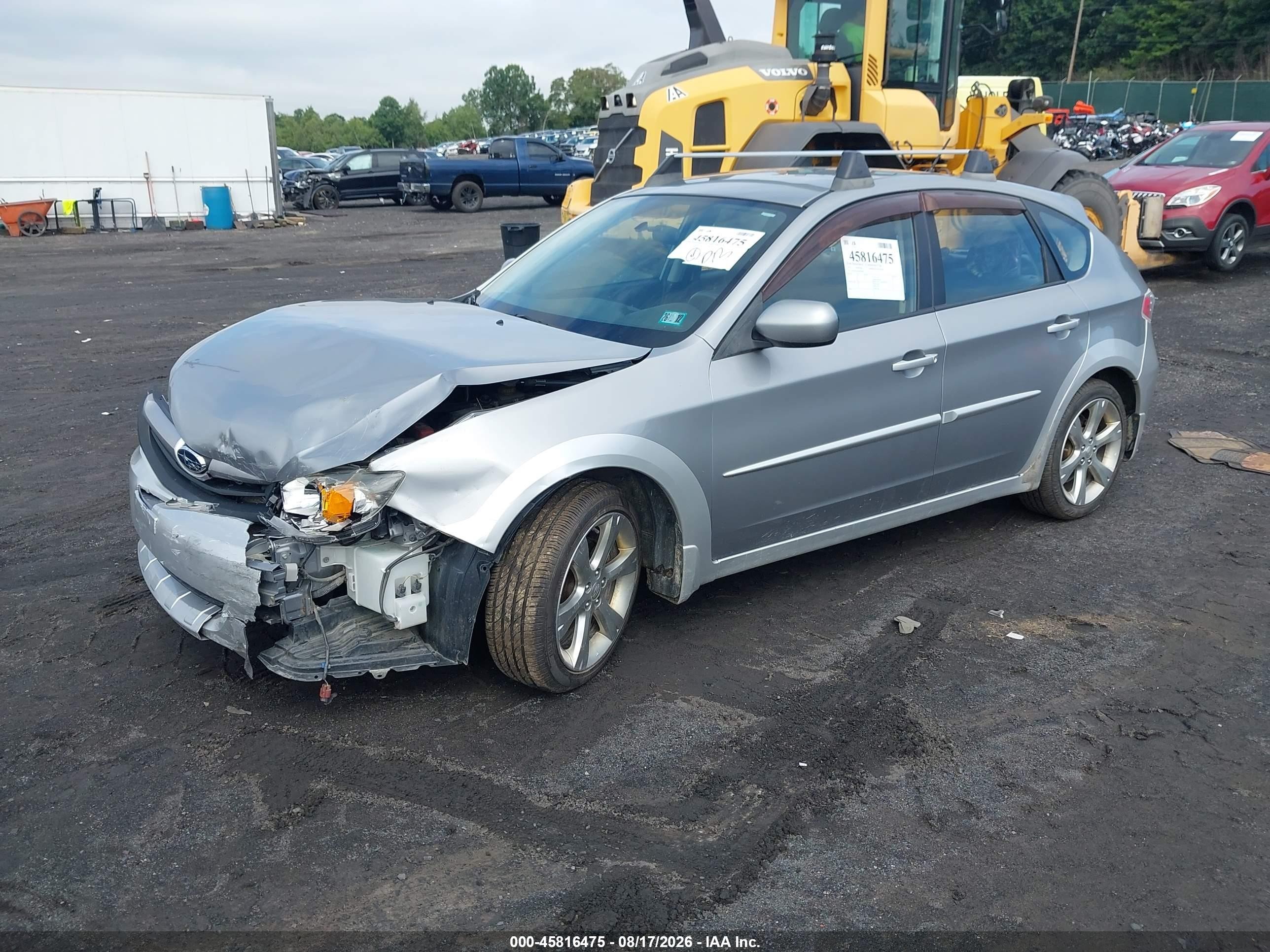 2011 Subaru Impreza Outback Sport   Silver vin: JF1GH6D62BH828800