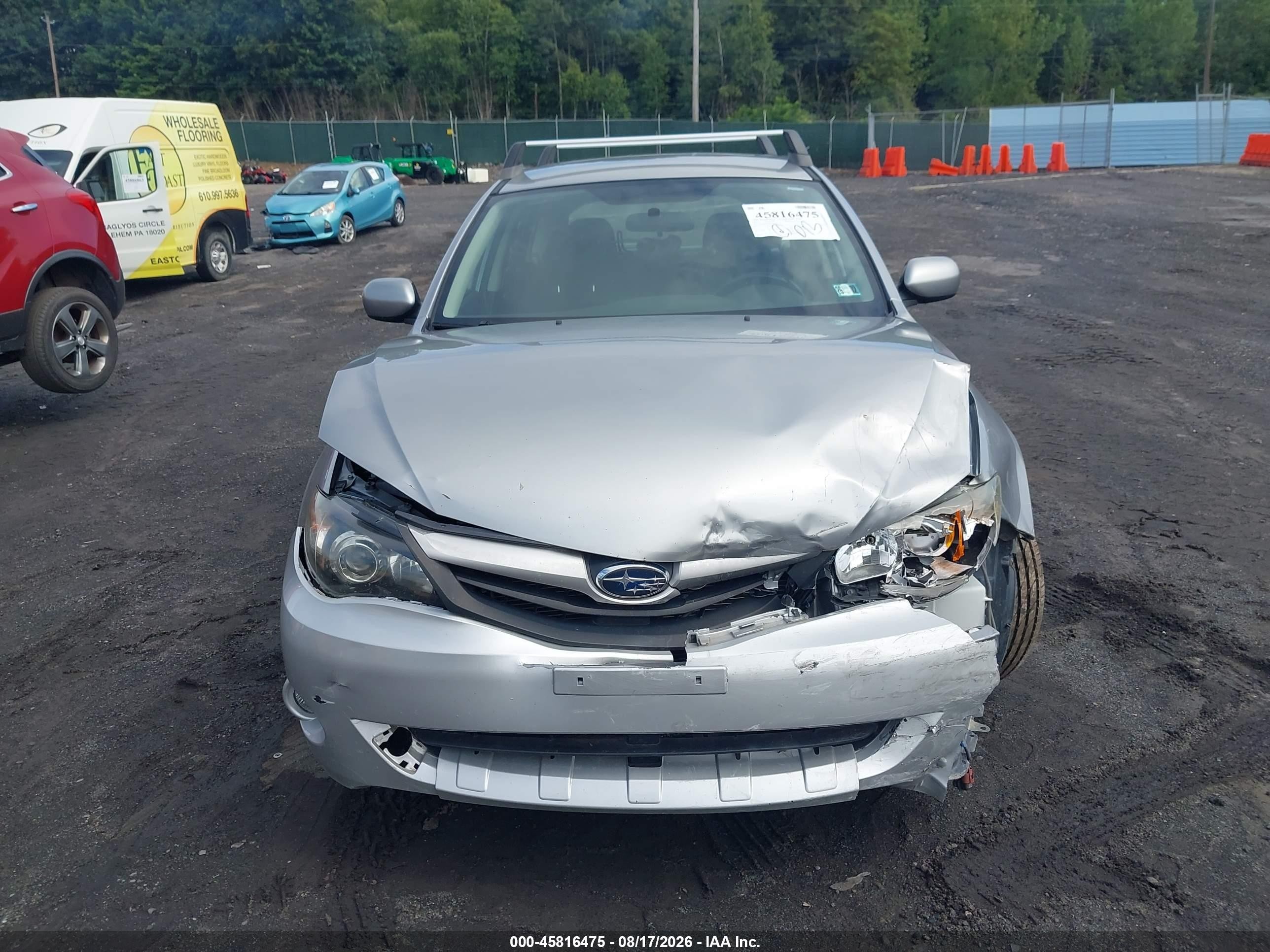 2011 Subaru Impreza Outback Sport   Silver vin: JF1GH6D62BH828800