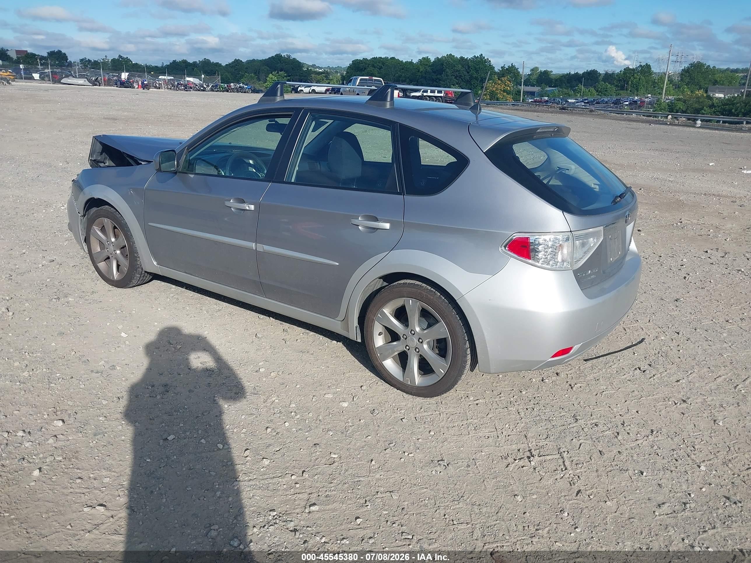 2010 Subaru Impreza Outback Sport Silver vin: JF1GH6D63AG806471