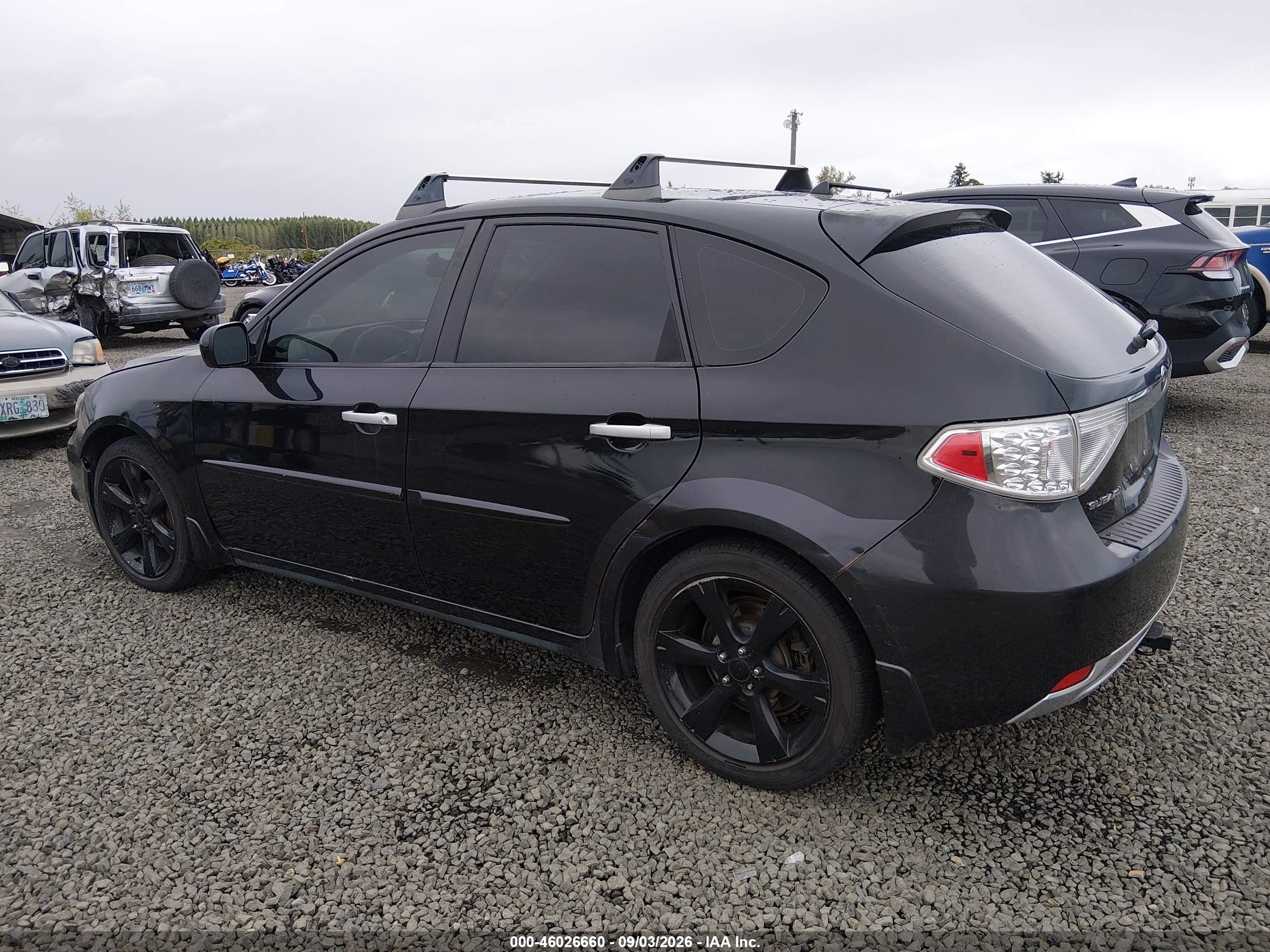 2010 Subaru Impreza Outback Sport   Черный vin: JF1GH6D63AH813401