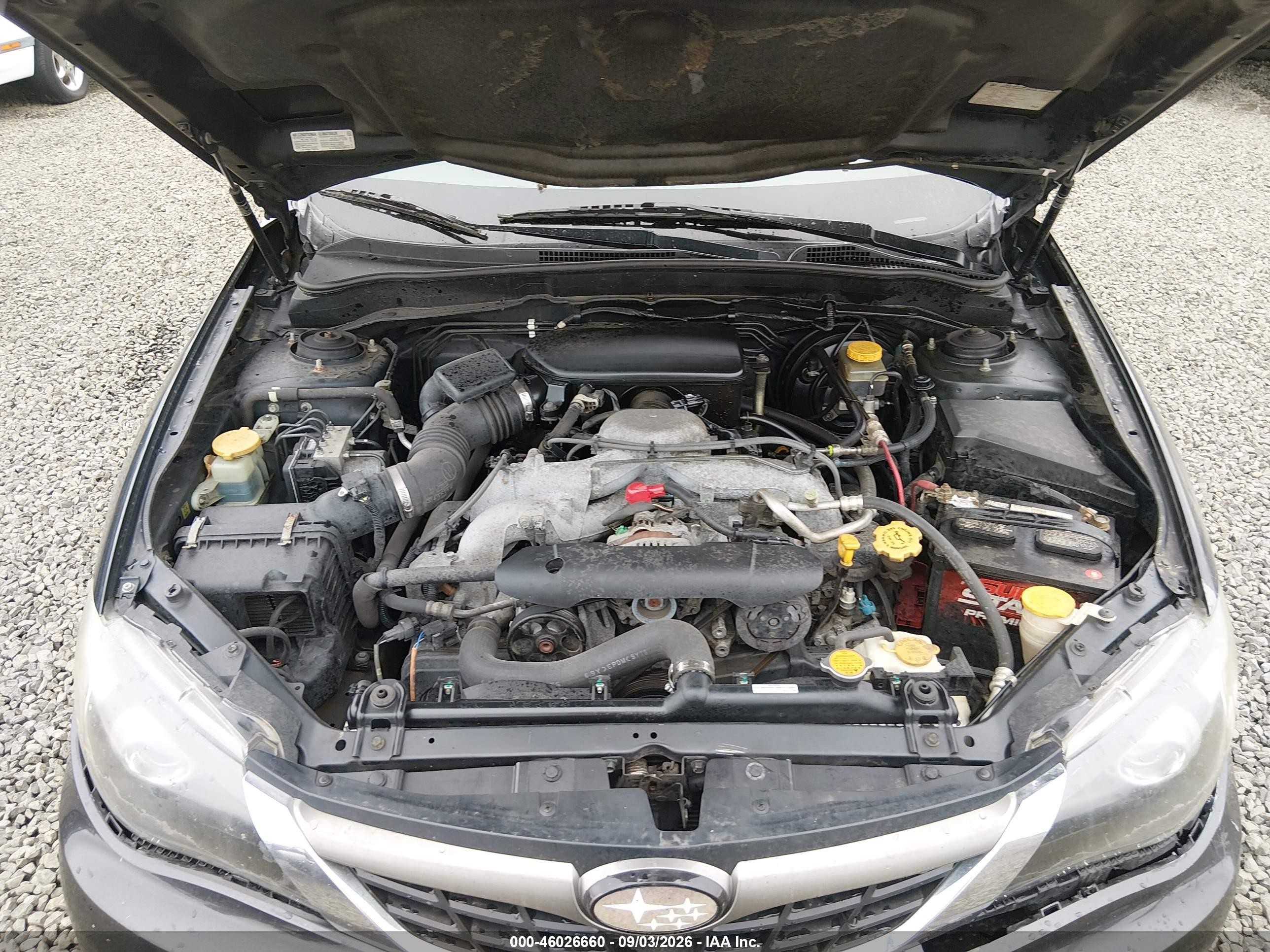 2010 Subaru Impreza Outback Sport   Черный vin: JF1GH6D63AH813401