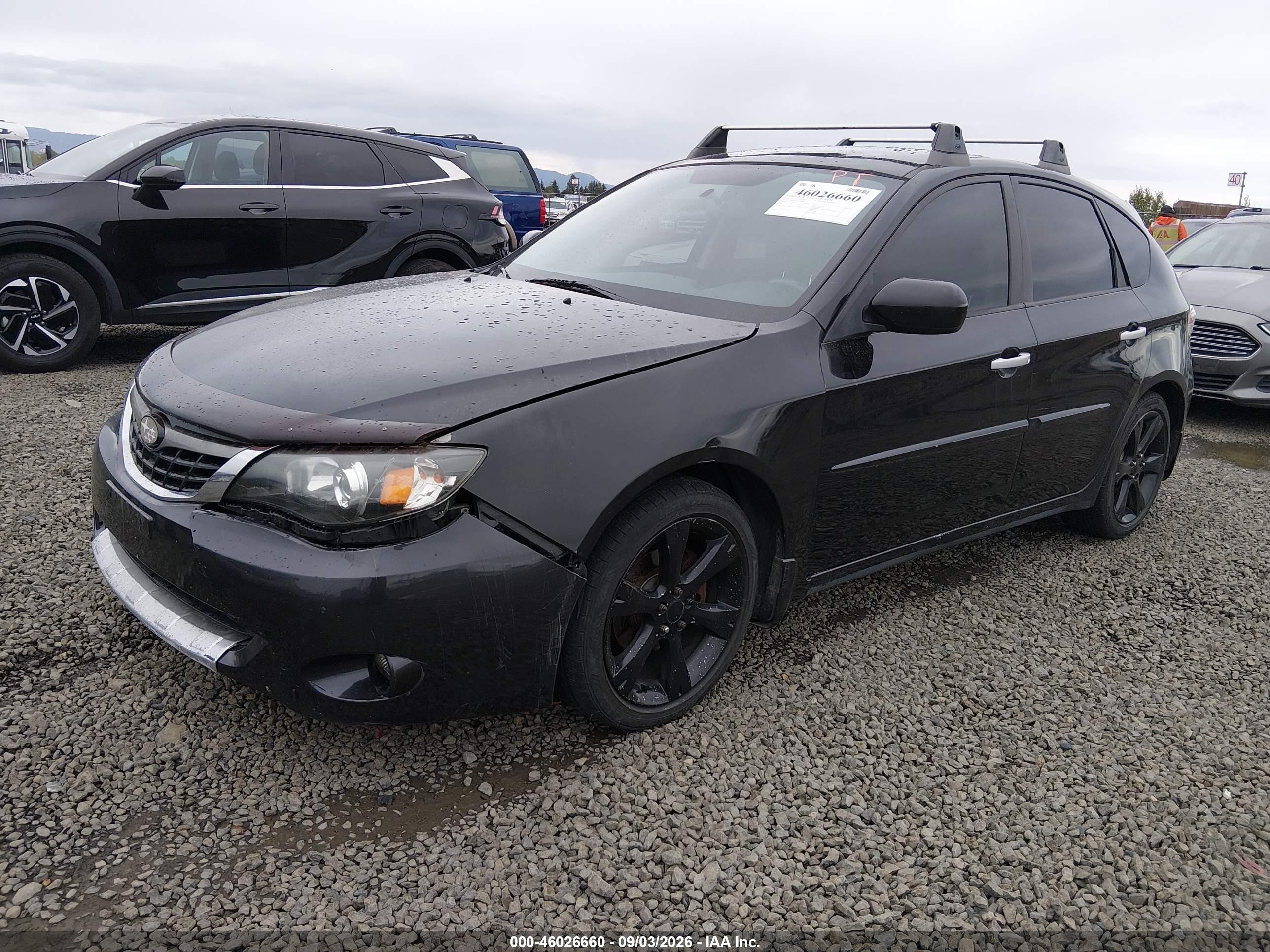 2010 Subaru Impreza Outback Sport   Черный vin: JF1GH6D63AH813401