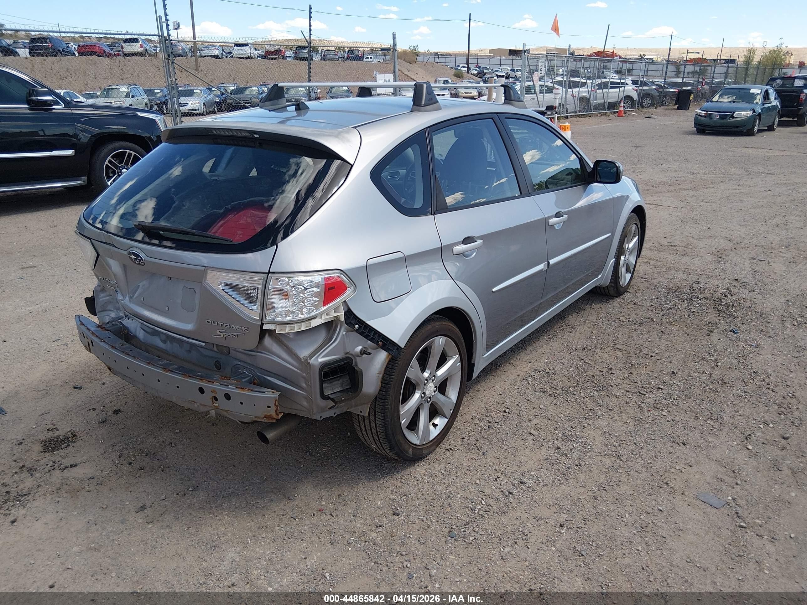 2011 Subaru Impreza Outback Sport   Silver vin: JF1GH6D63BH803663
