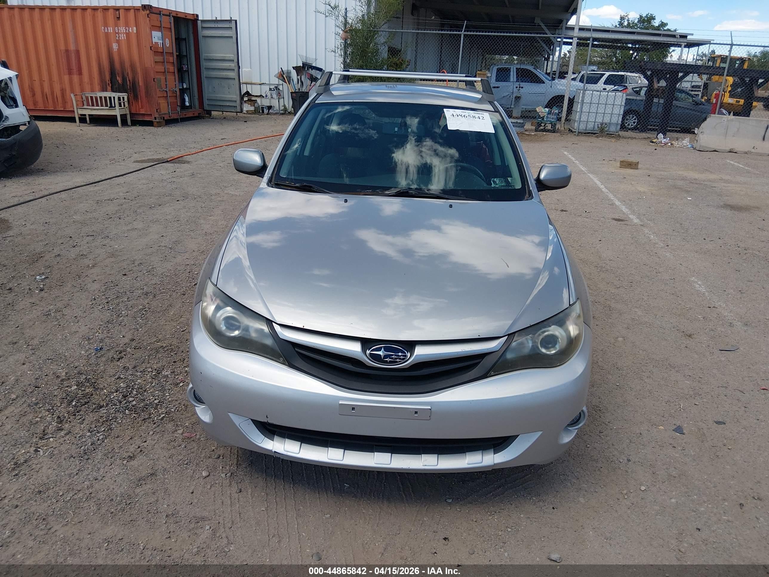 2011 Subaru Impreza Outback Sport   Silver vin: JF1GH6D63BH803663