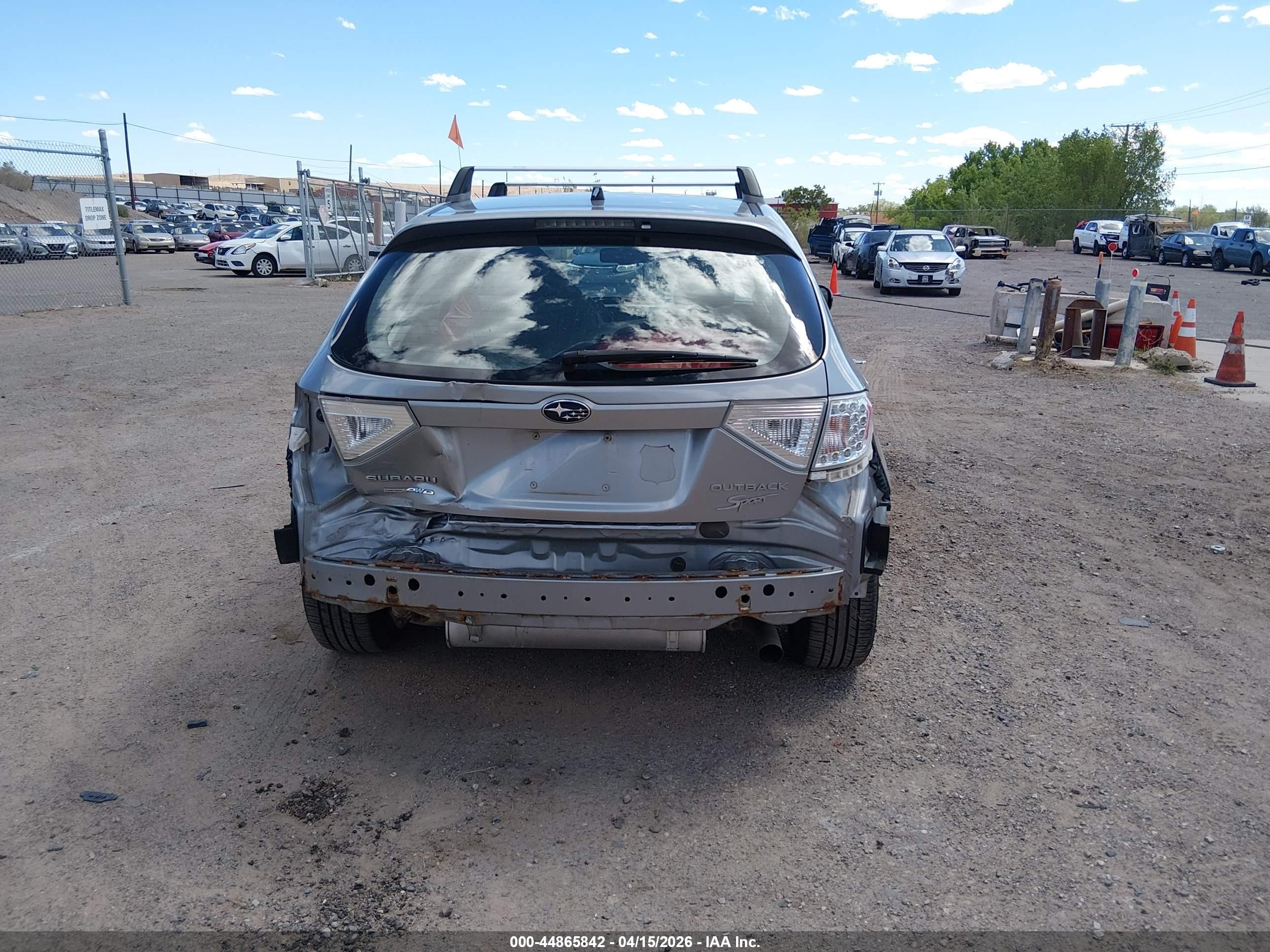 2011 Subaru Impreza Outback Sport   Silver vin: JF1GH6D63BH803663