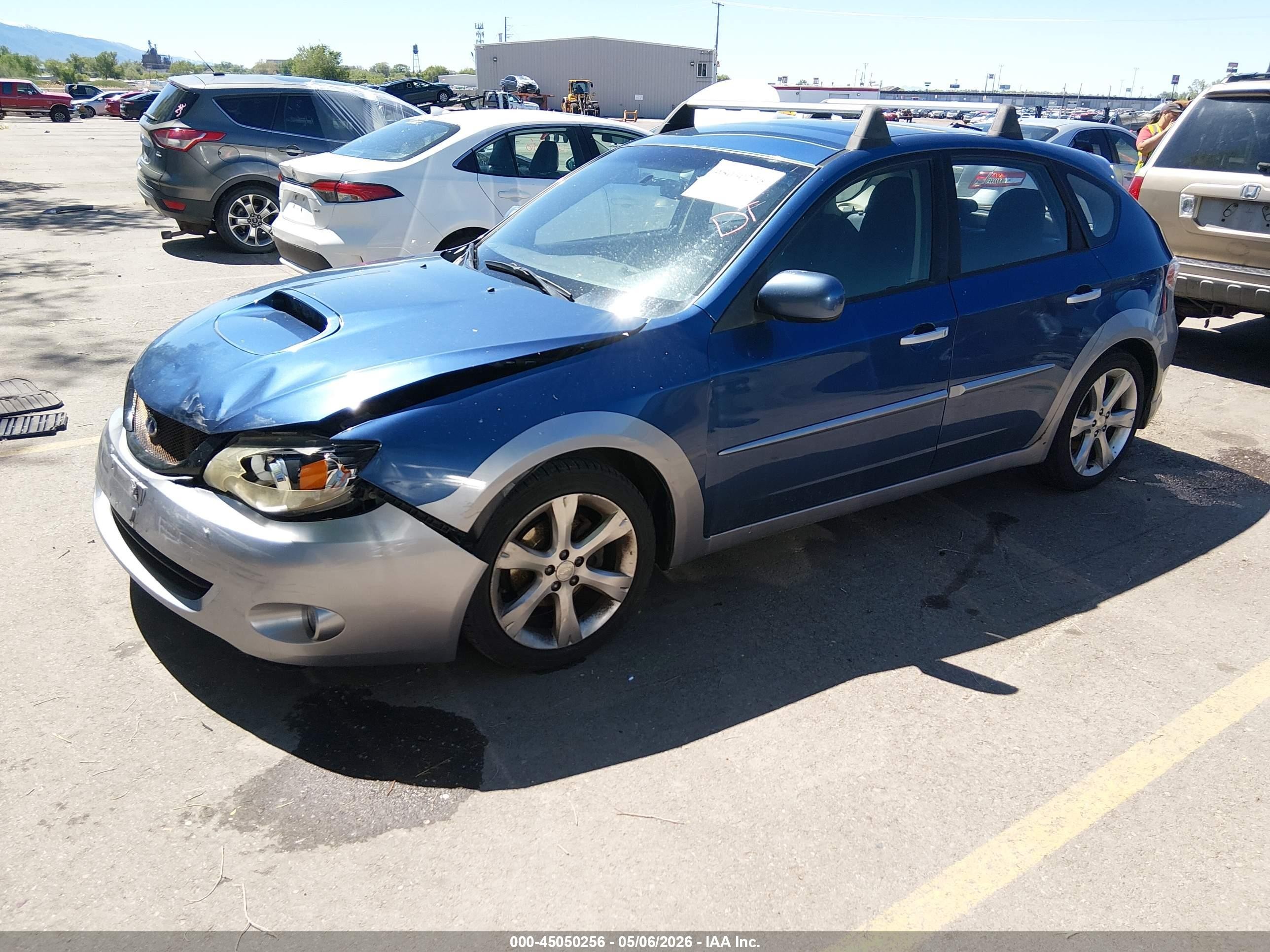 2011 Subaru Impreza Outback Sport   Blue vin: JF1GH6D63BH803761