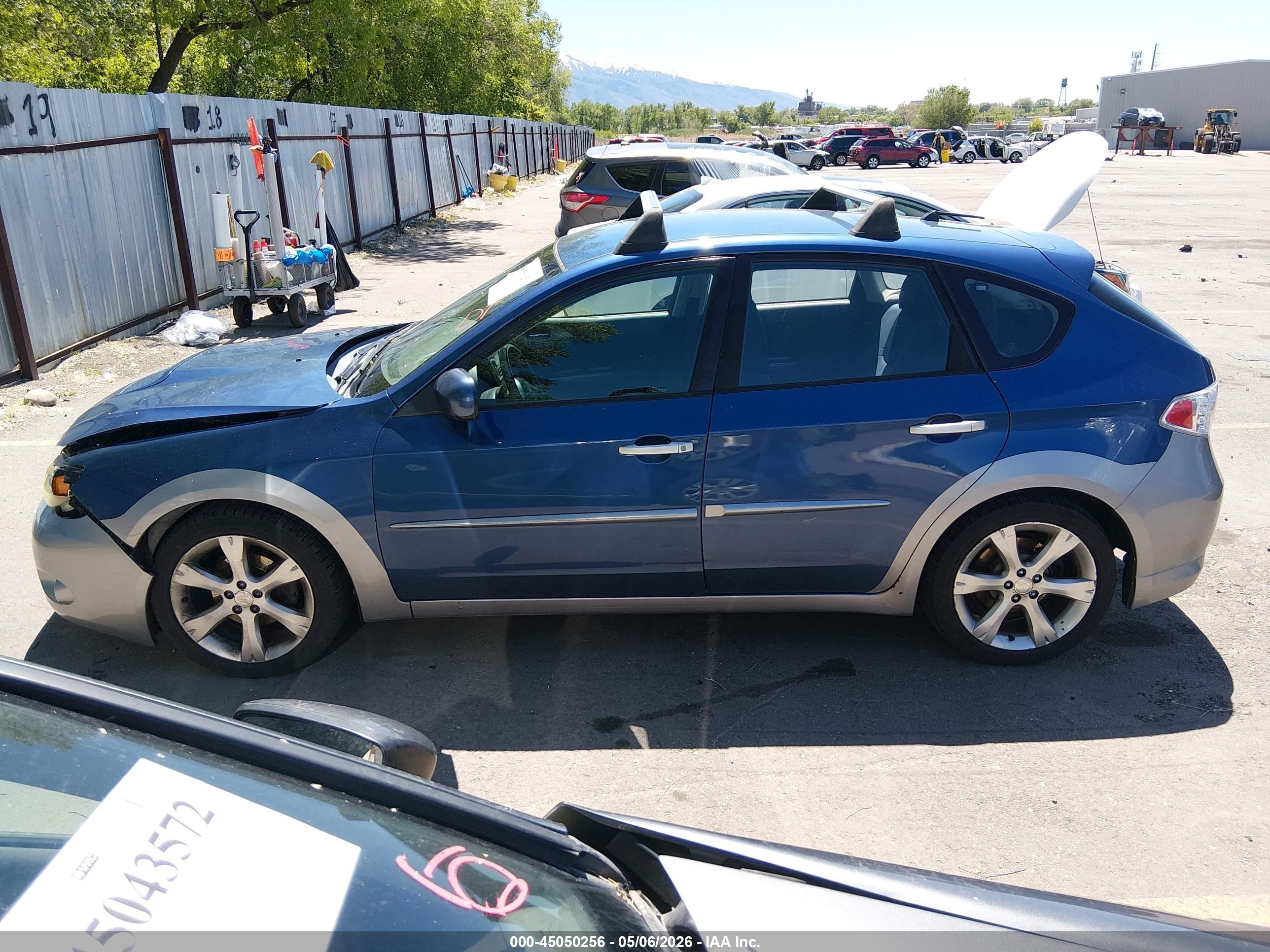 2011 Subaru Impreza Outback Sport   Blue vin: JF1GH6D63BH803761