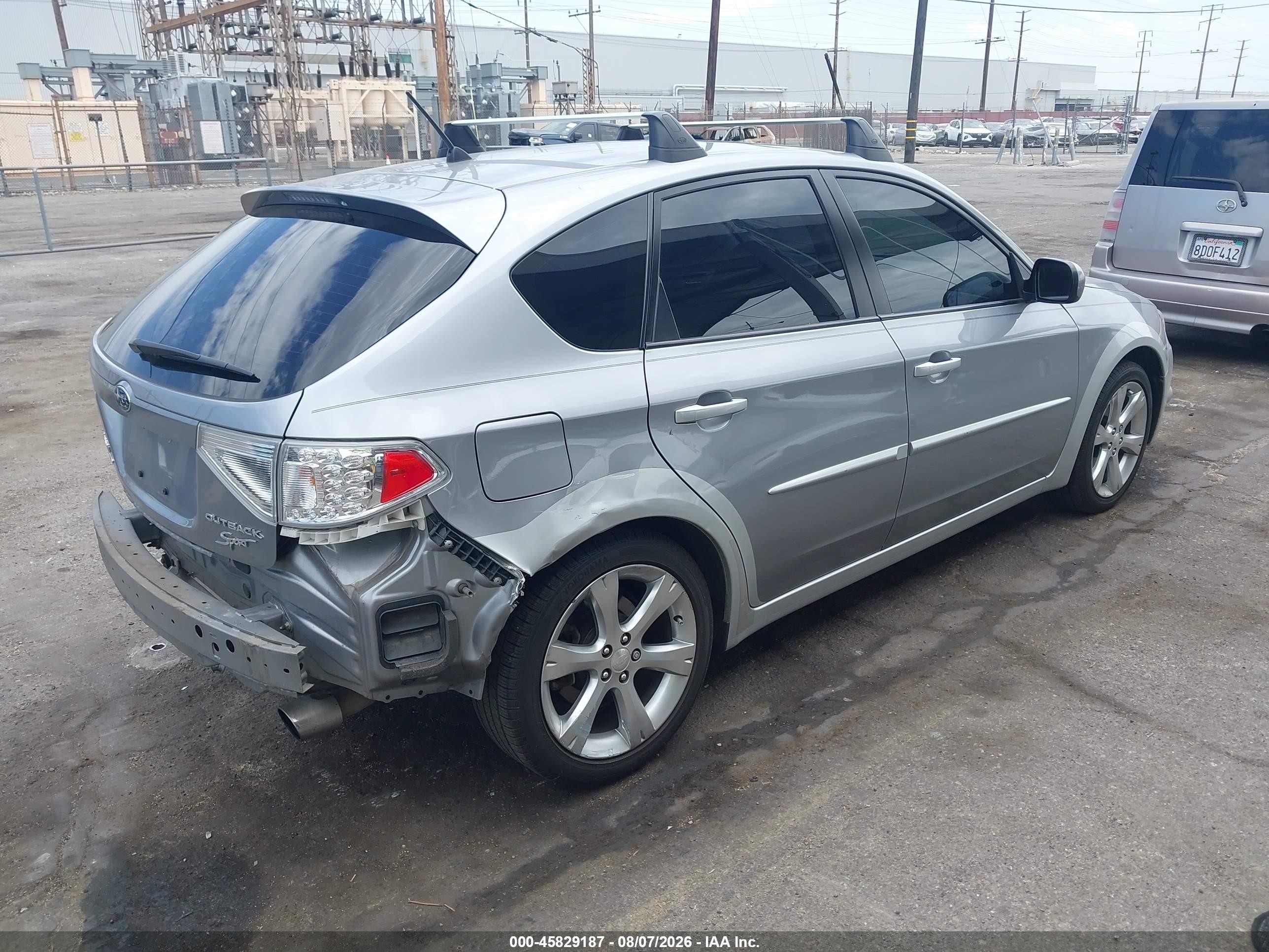 2011 Subaru Impreza Outback Sport   Silver vin: JF1GH6D63BH821886
