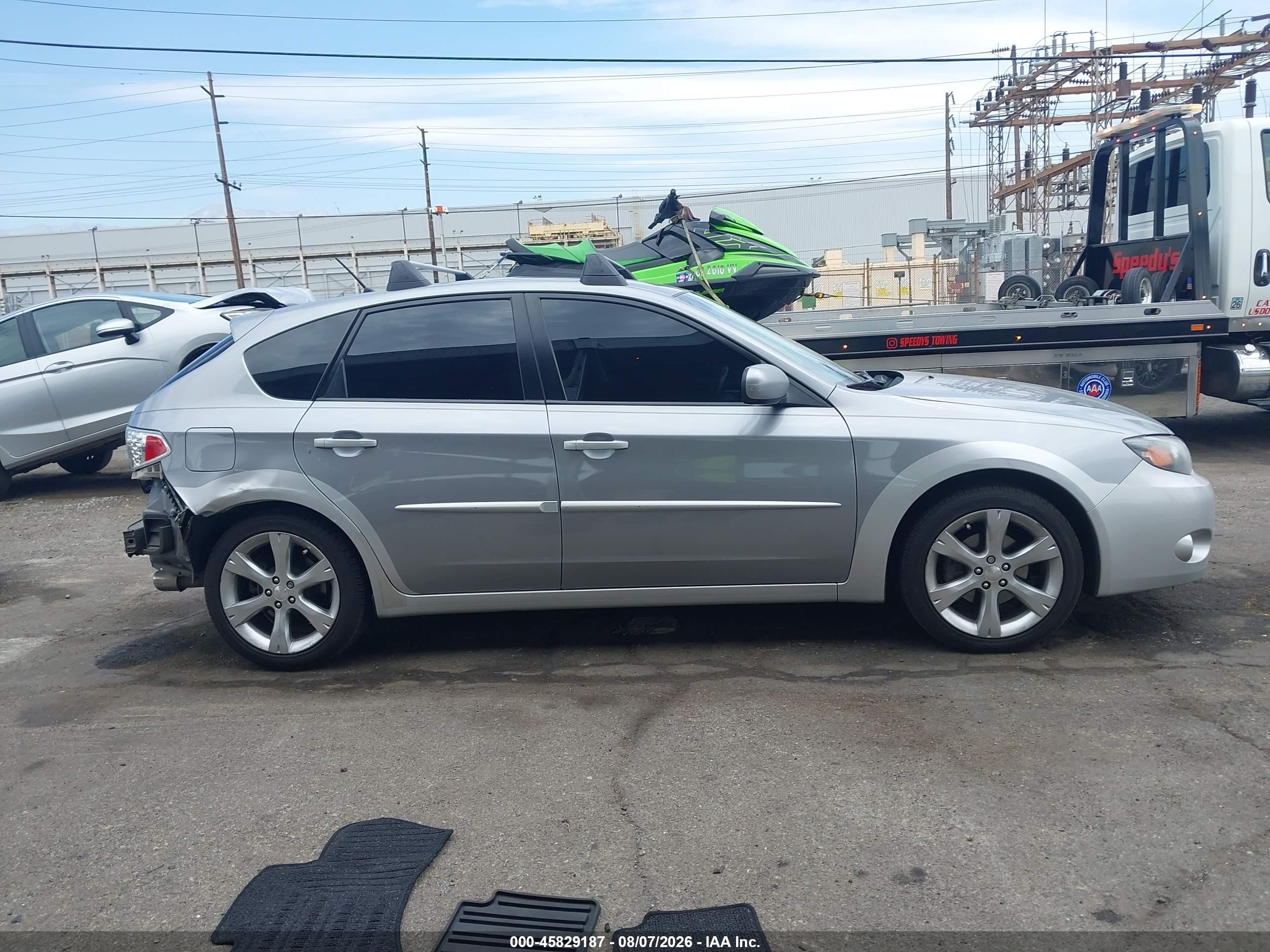 2011 Subaru Impreza Outback Sport   Silver vin: JF1GH6D63BH821886