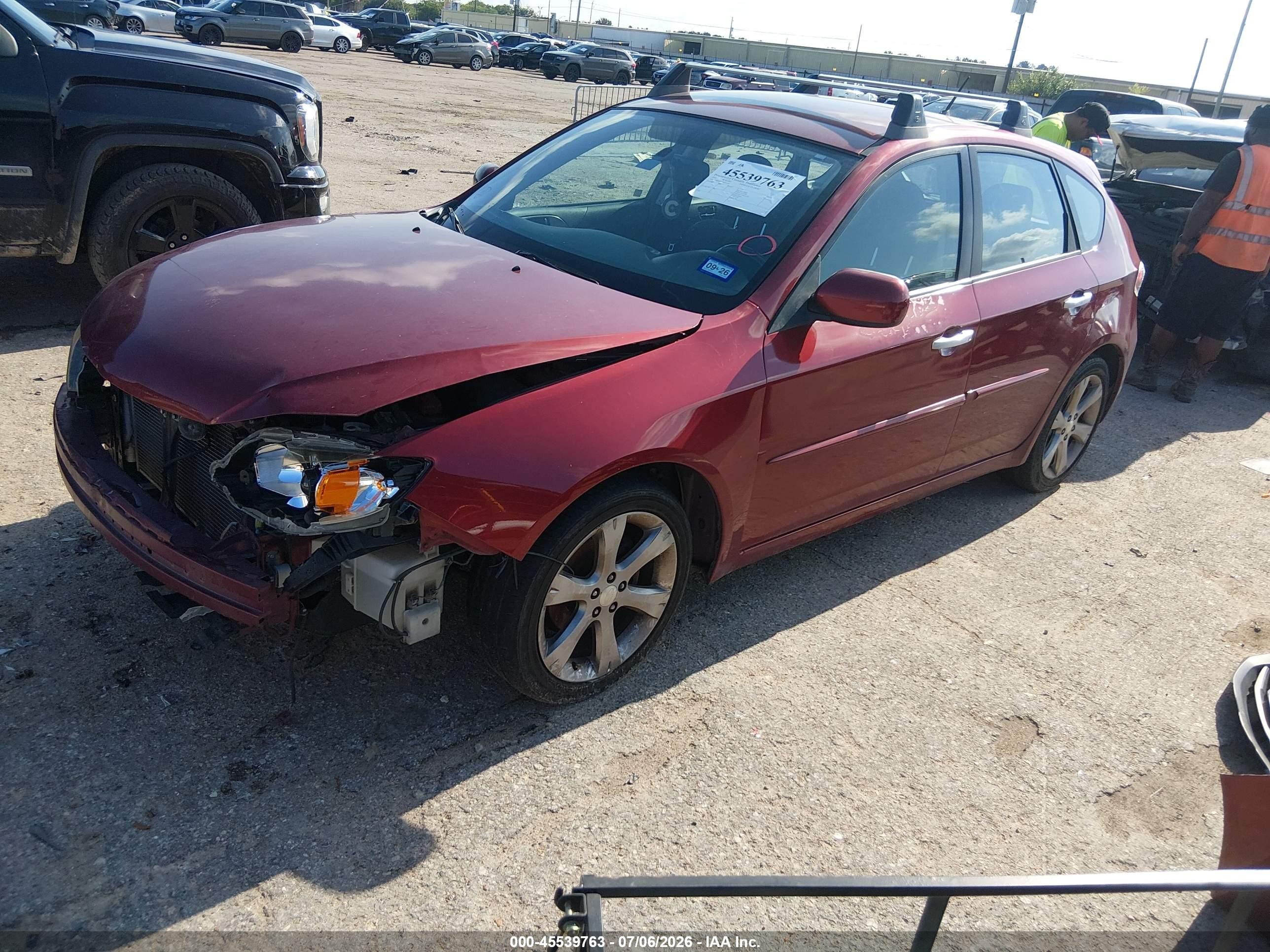 2011 Subaru Impreza Outback Sport   Burgundy vin: JF1GH6D63BH831009