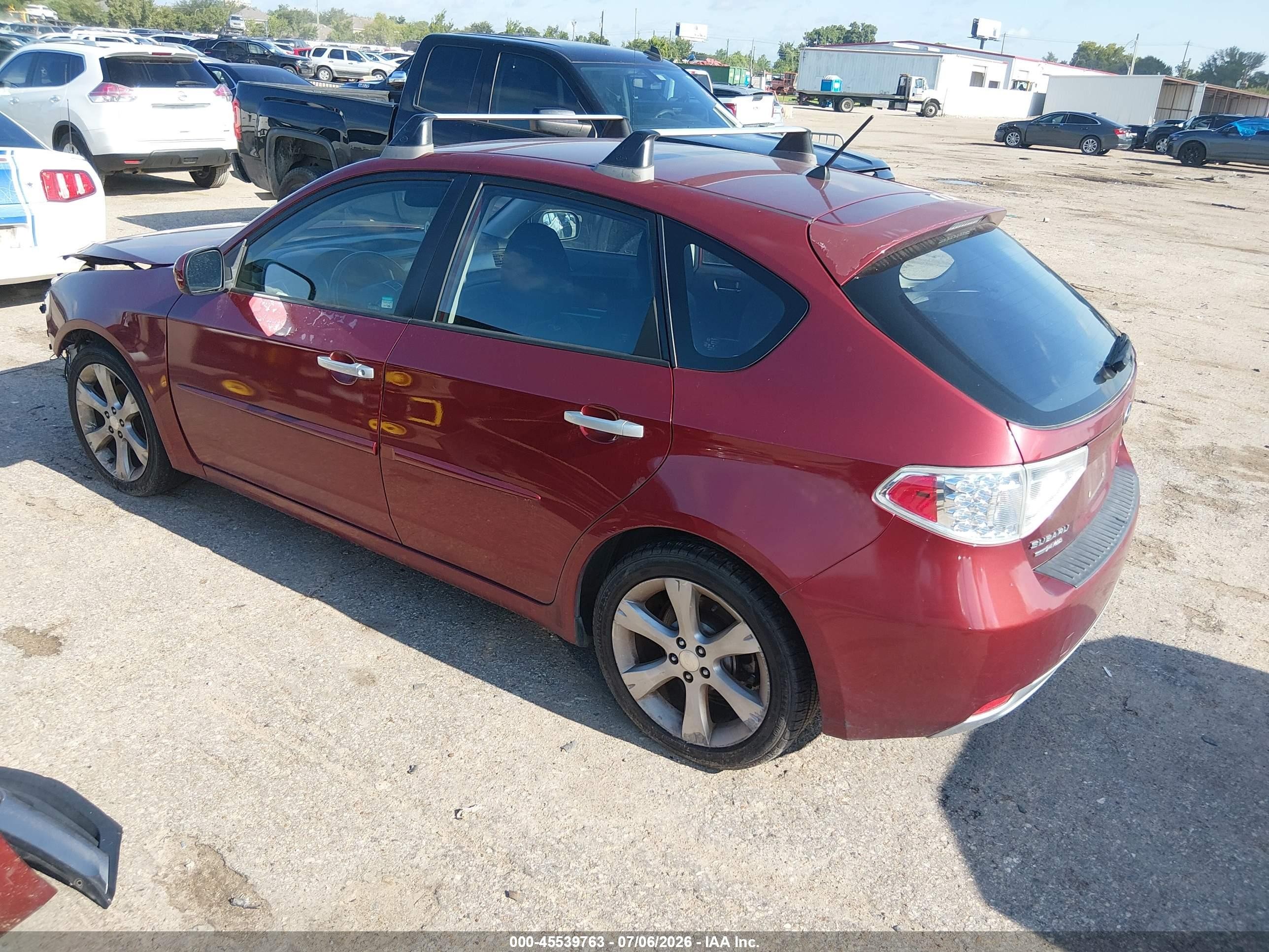 2011 Subaru Impreza Outback Sport   Burgundy vin: JF1GH6D63BH831009