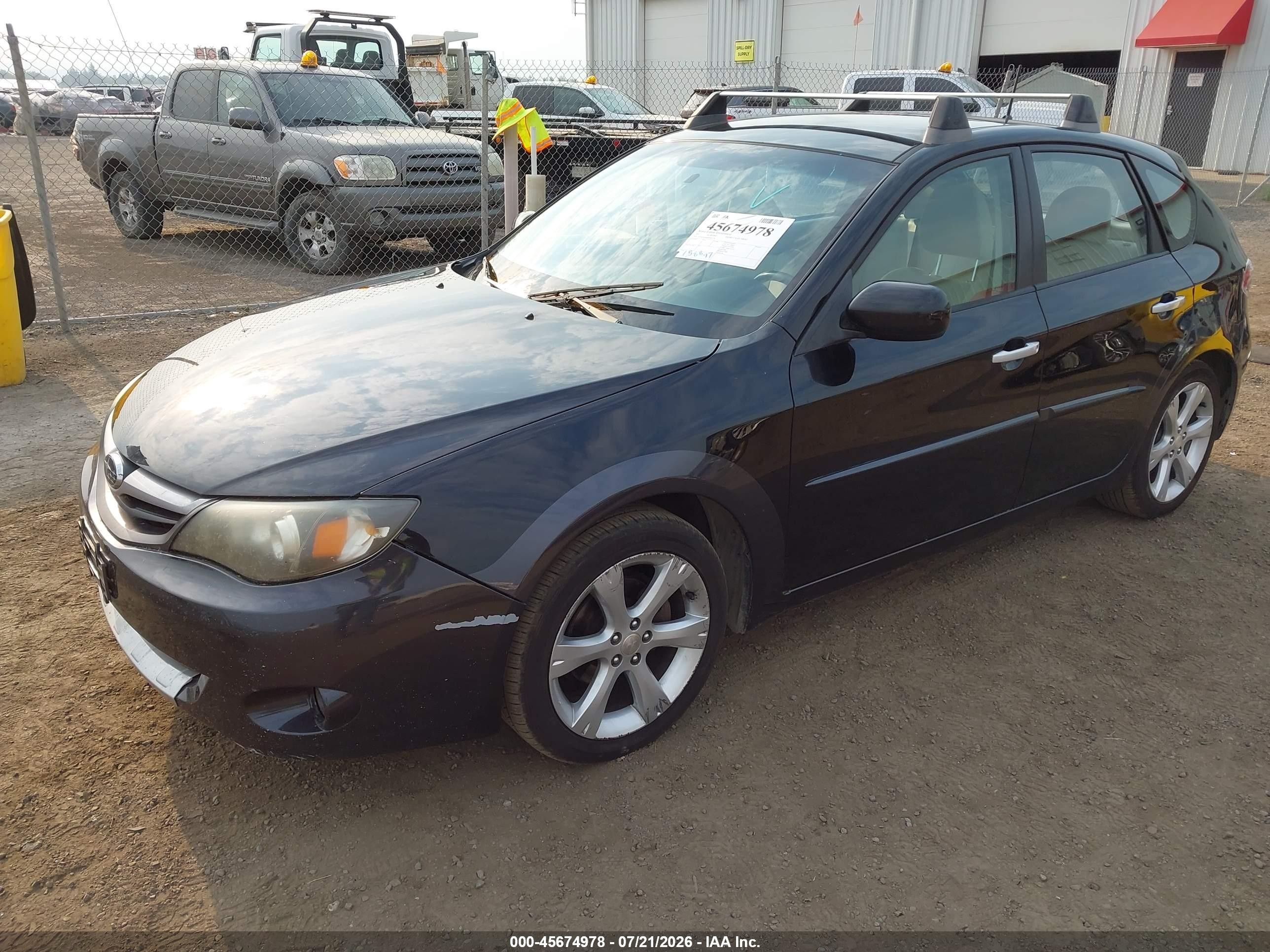 2011 Subaru Impreza Outback Sport   Black vin: JF1GH6D64BH806376