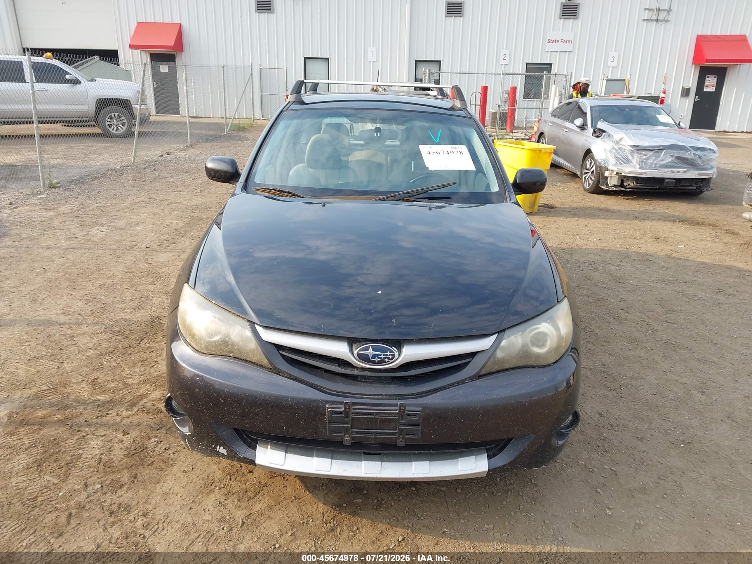 2011 Subaru Impreza Outback Sport   Black vin: JF1GH6D64BH806376