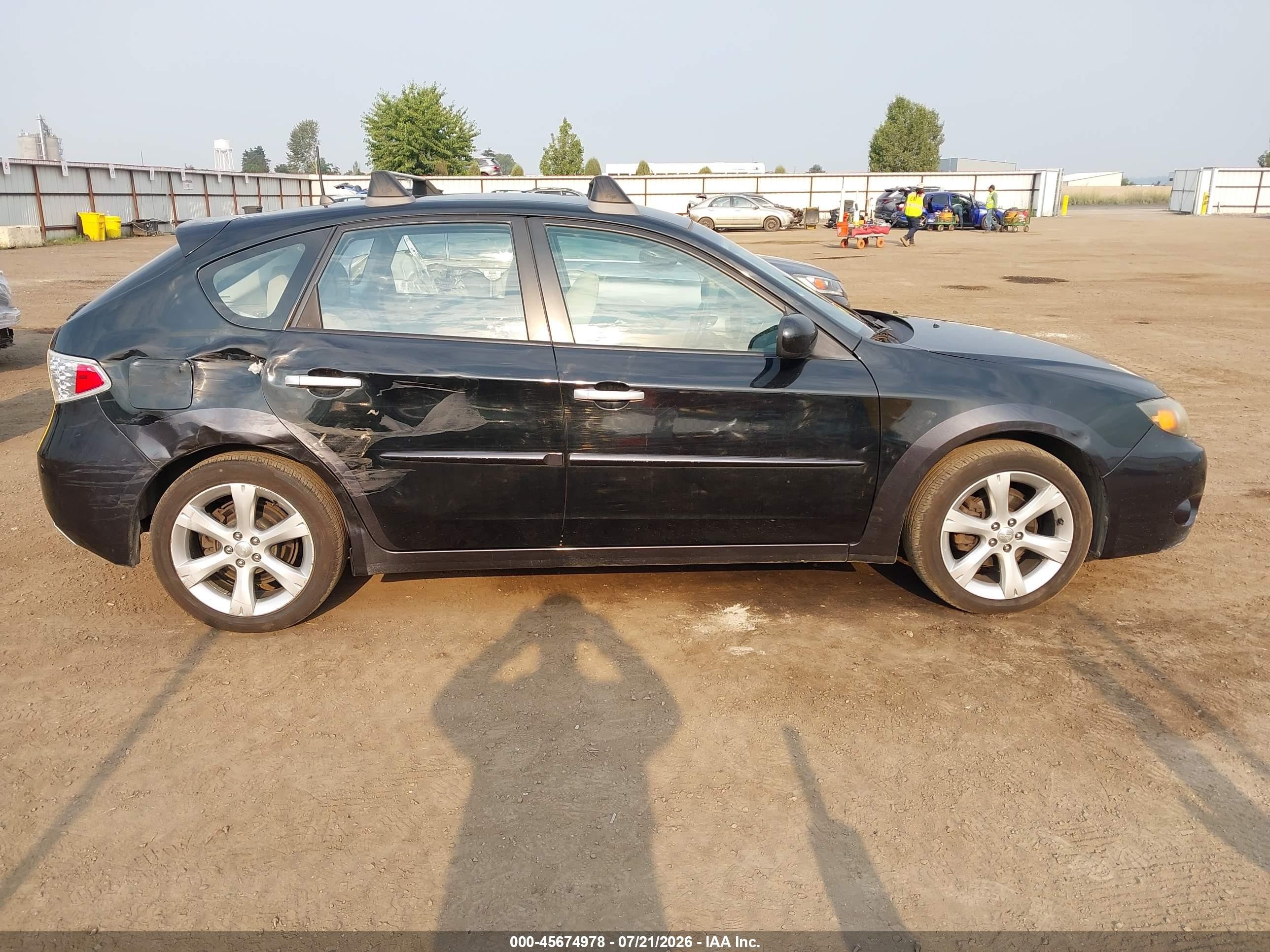 2011 Subaru Impreza Outback Sport   Black vin: JF1GH6D64BH806376