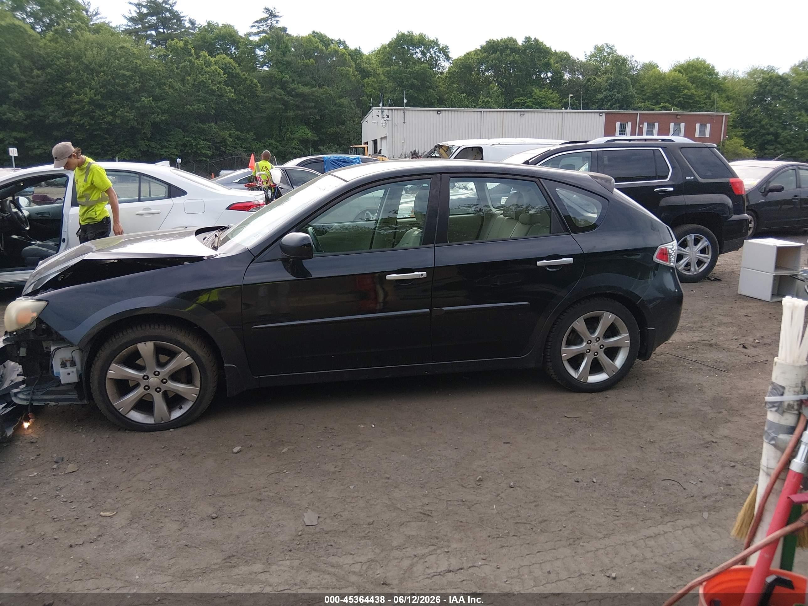 2011 Subaru Impreza Outback Sport   Черный vin: JF1GH6D64BH816194