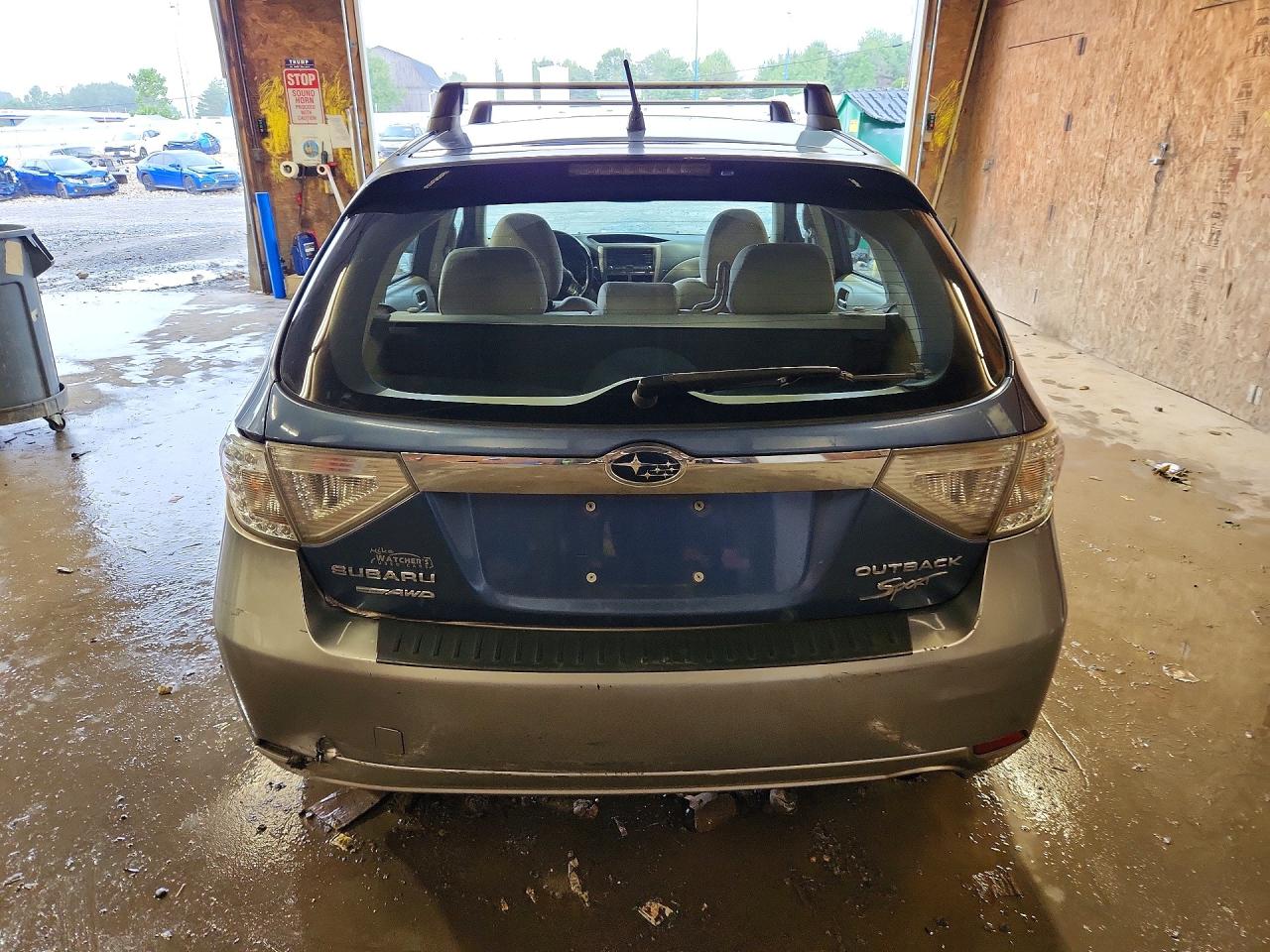 2010 Subaru Impreza Outback Sport Blue vin: JF1GH6D65AH823038