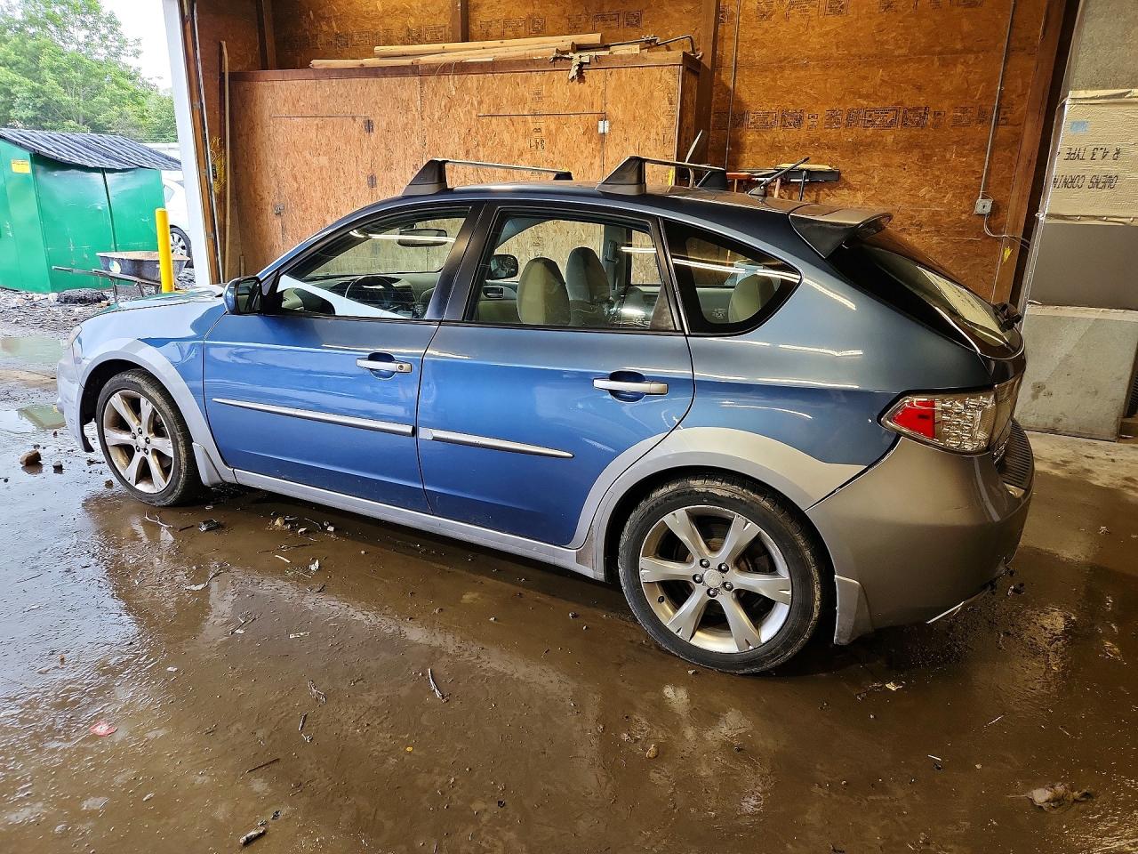 2010 Subaru Impreza Outback Sport Blue vin: JF1GH6D65AH823038