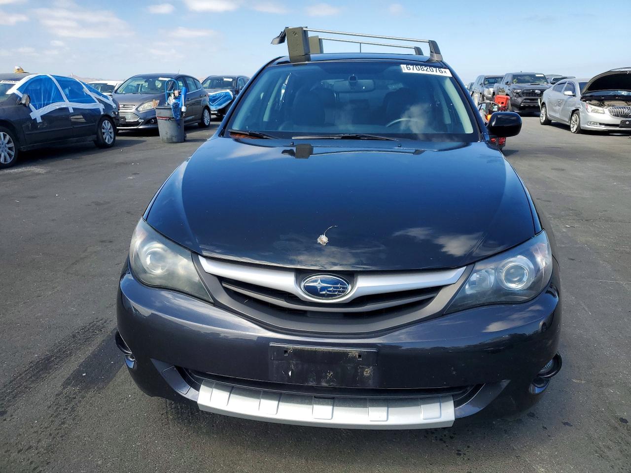 2010 Subaru Impreza Outback Sport Черный vin: JF1GH6D65AH827204
