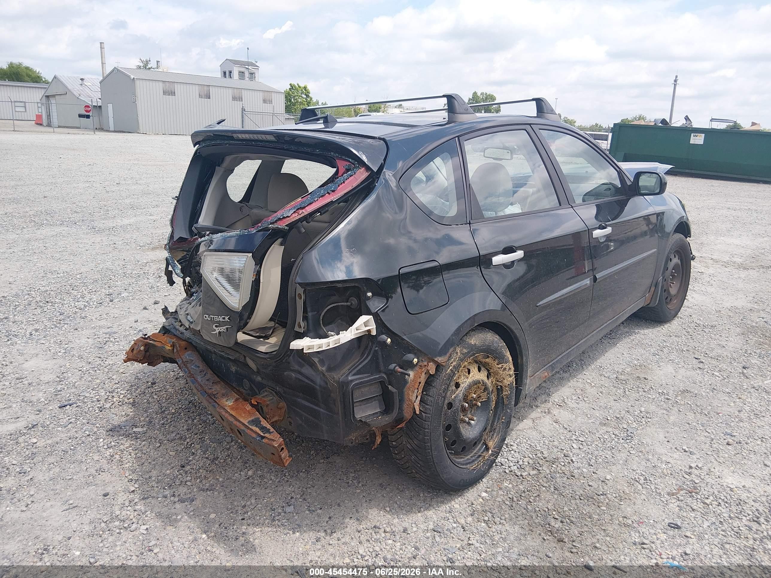 2011 Subaru Impreza Outback Sport   Blue vin: JF1GH6D65BH813658