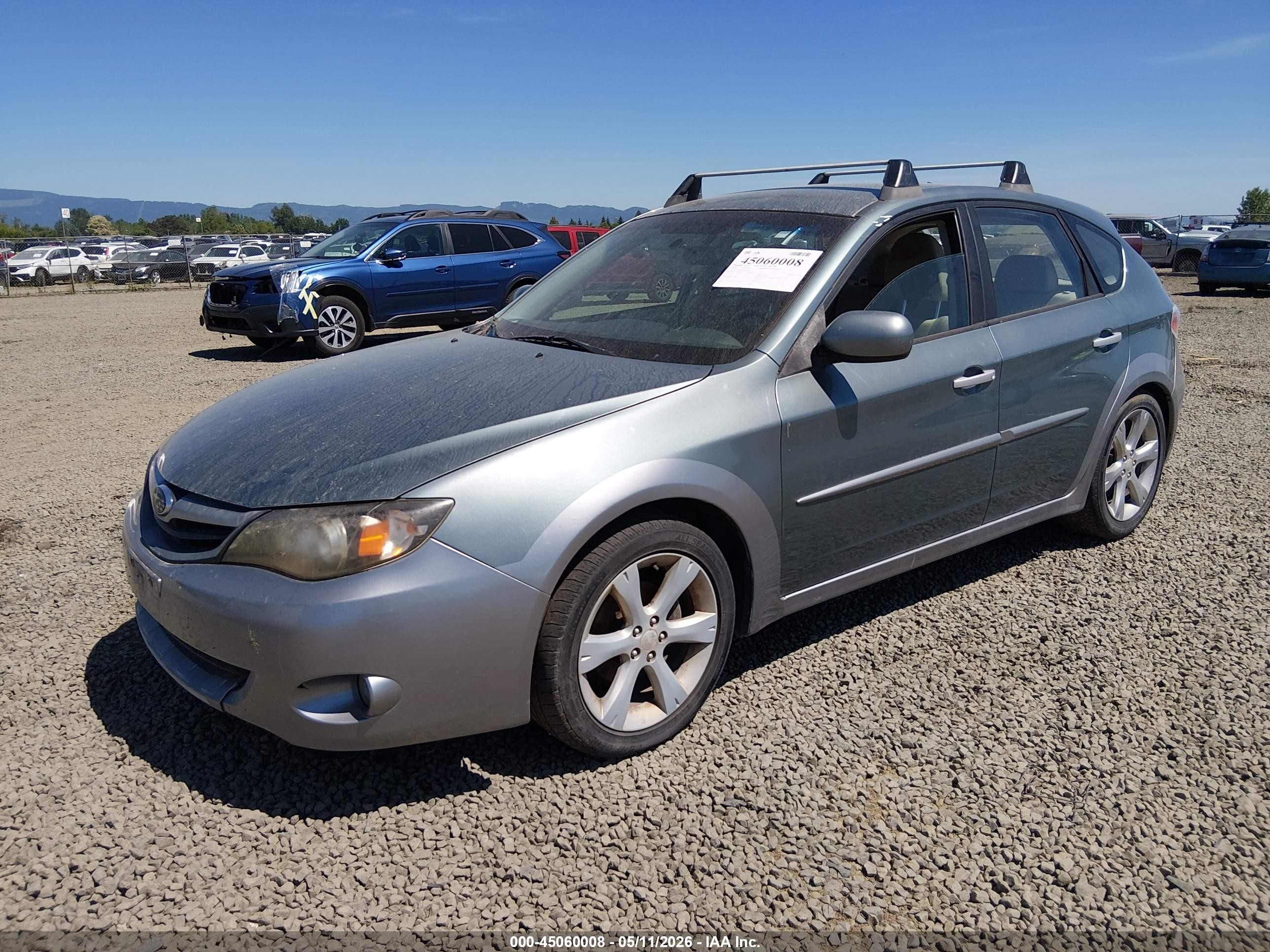 2010 Subaru Impreza Outback Sport   Green vin: JF1GH6D66AH804899