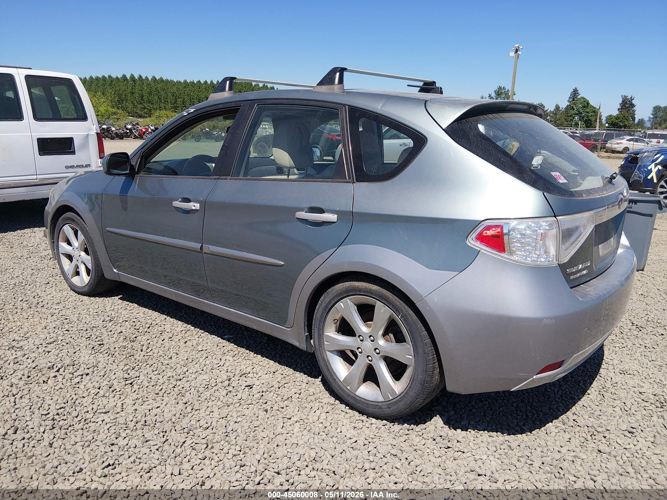 2010 Subaru Impreza Outback Sport   Green vin: JF1GH6D66AH804899