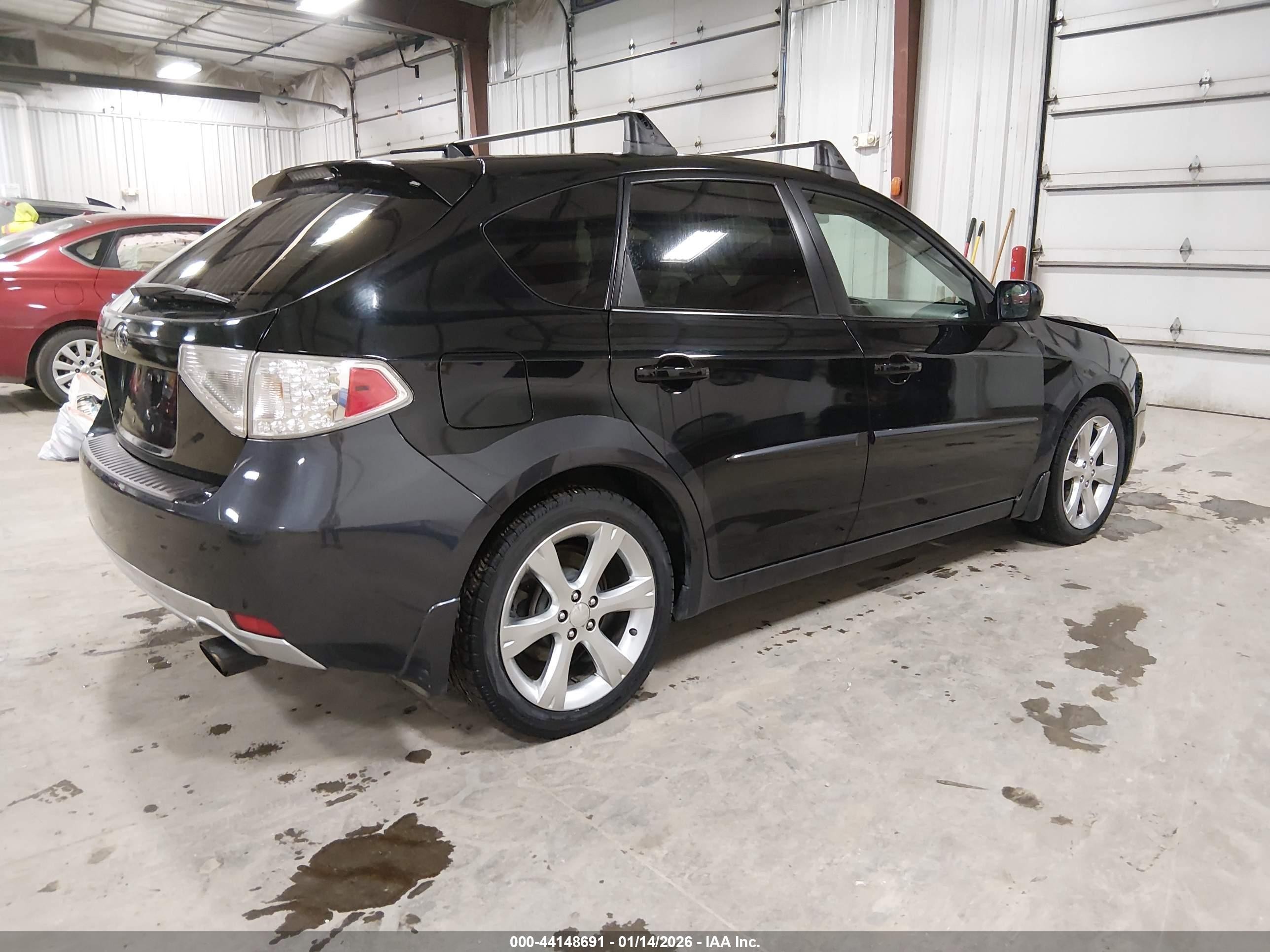2010 Subaru Impreza Outback Sport   Черный vin: JF1GH6D66AH815885
