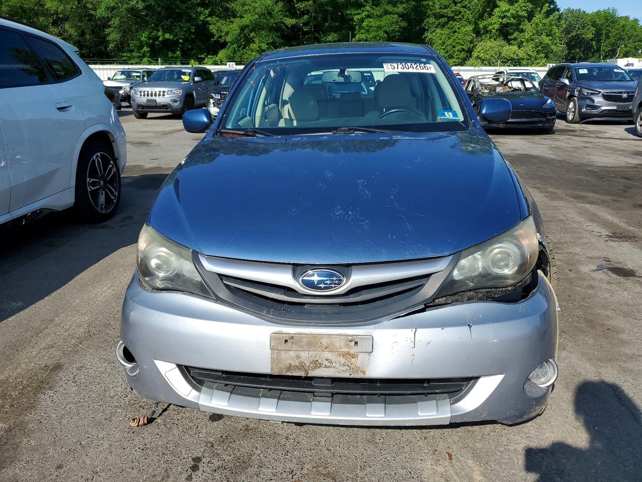 2010 Subaru Impreza Outback Sport Blue vin: JF1GH6D67AH813708