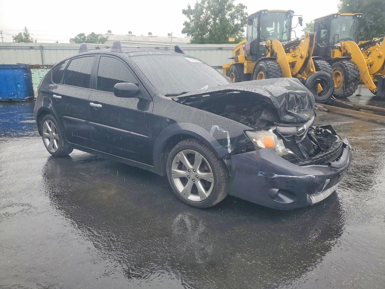 2010 Subaru Impreza Outback Sport Black vin: JF1GH6D67AH818066