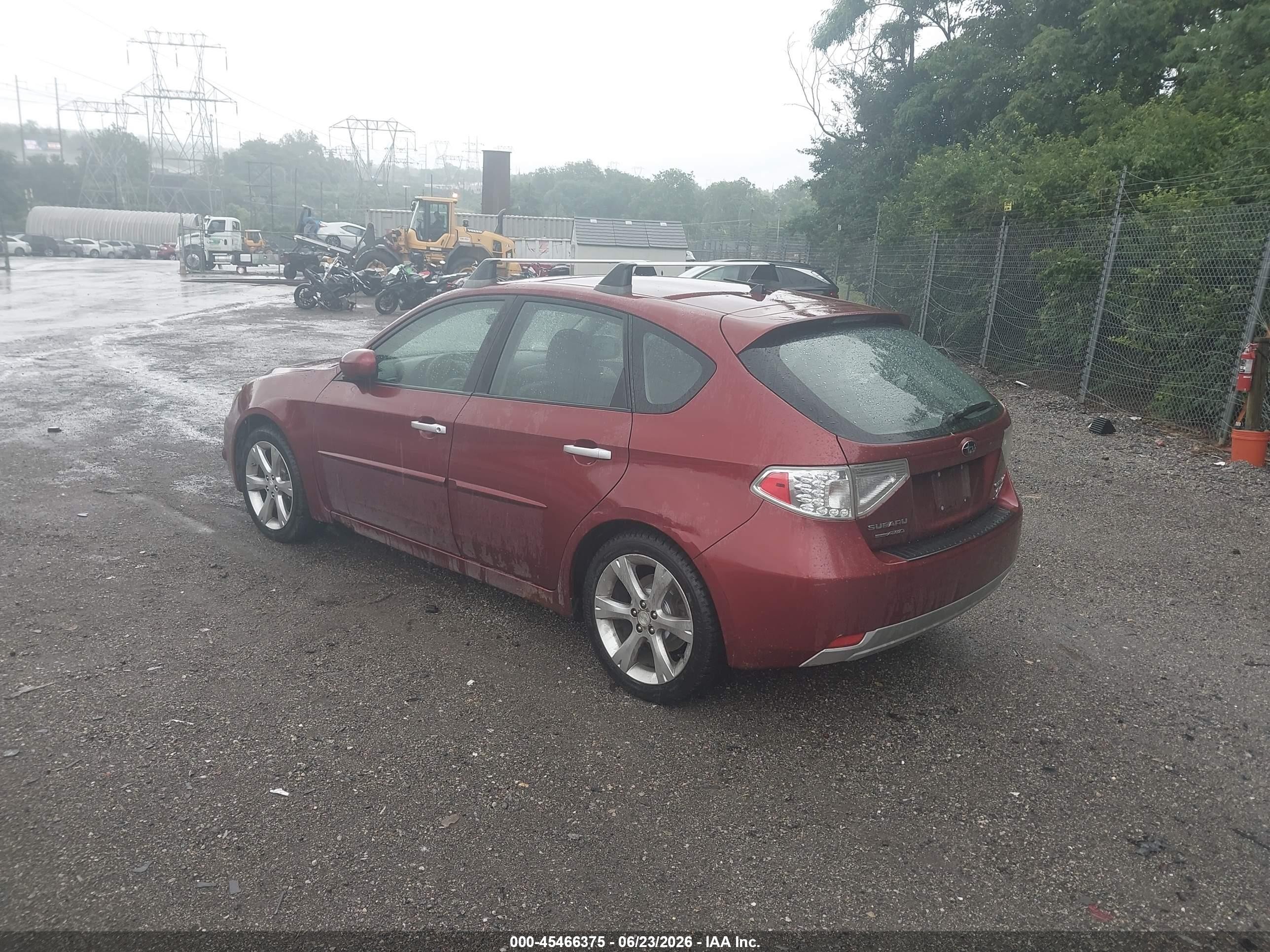 2011 Subaru Impreza Outback Sport   Red vin: JF1GH6D67BH821924