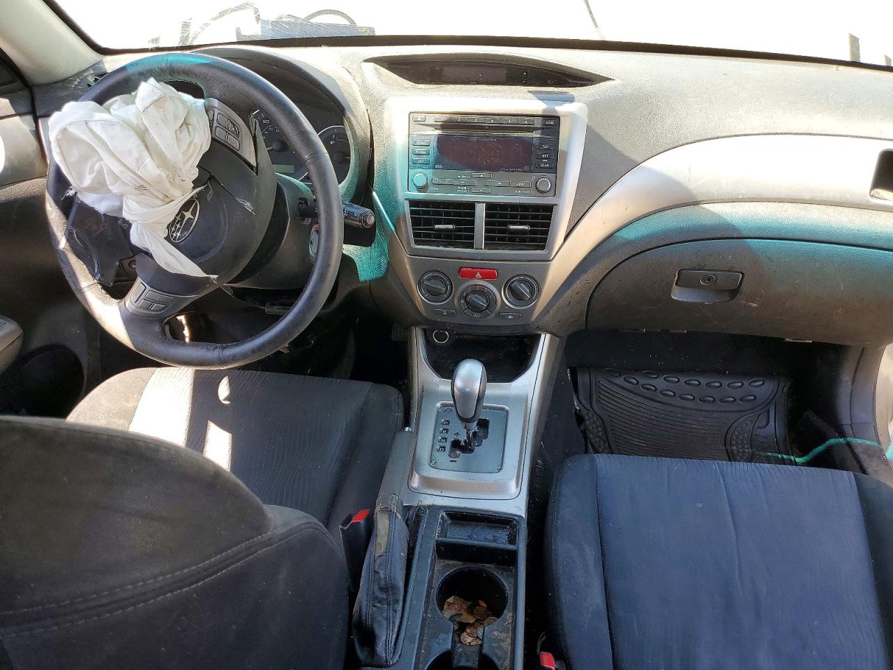 2010 Subaru Impreza 4d 4wd Silver vin: JF1GH6D68AH812700