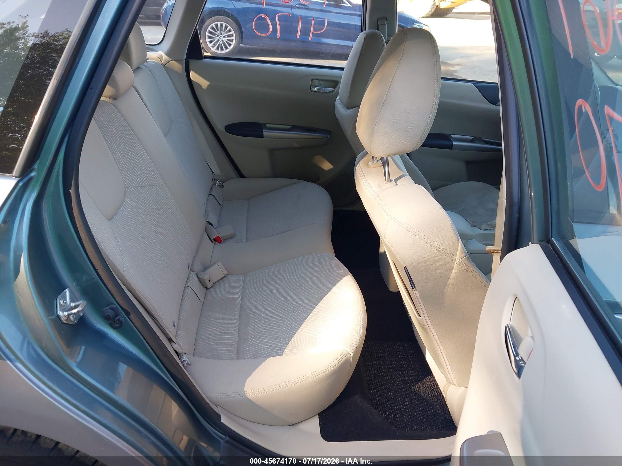 2010 Subaru Impreza Outback Sport Light Blue vin: JF1GH6D68AH814513