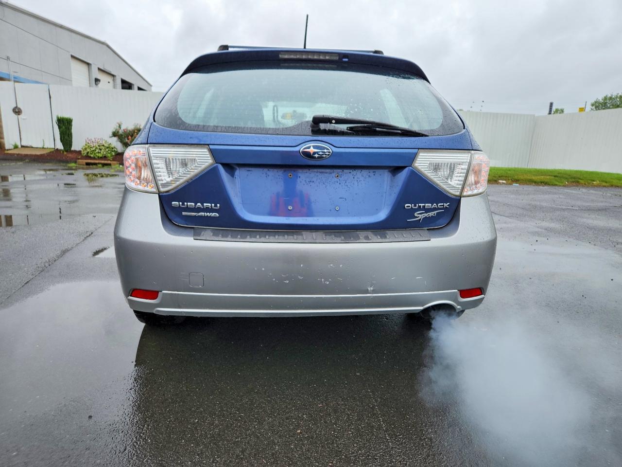 2011 Subaru Impreza Outback Sport Синий vin: JF1GH6D69BH803117